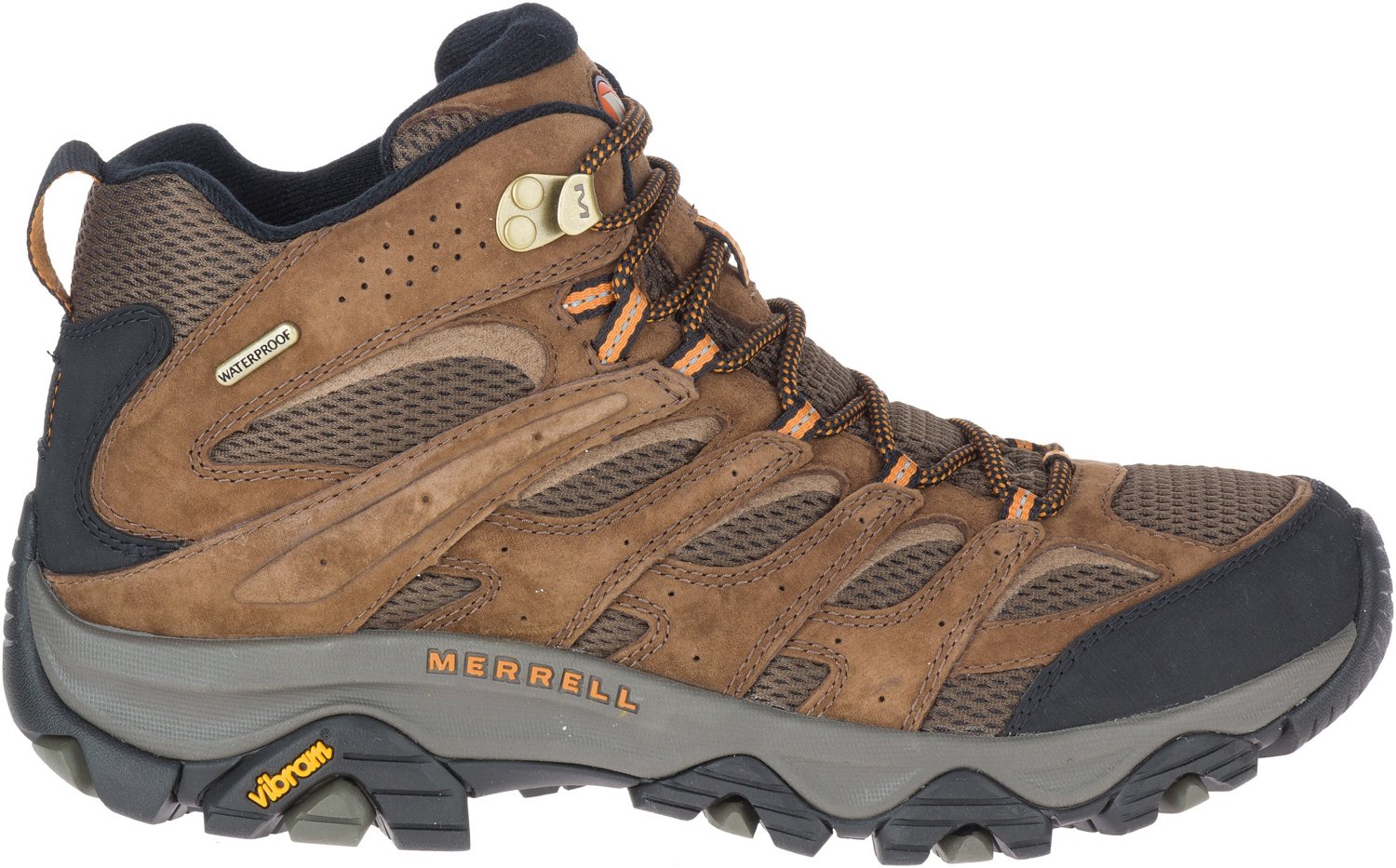 Merrell Men s Moab 3 Mid Hiking Boots Free Shipping at Academy