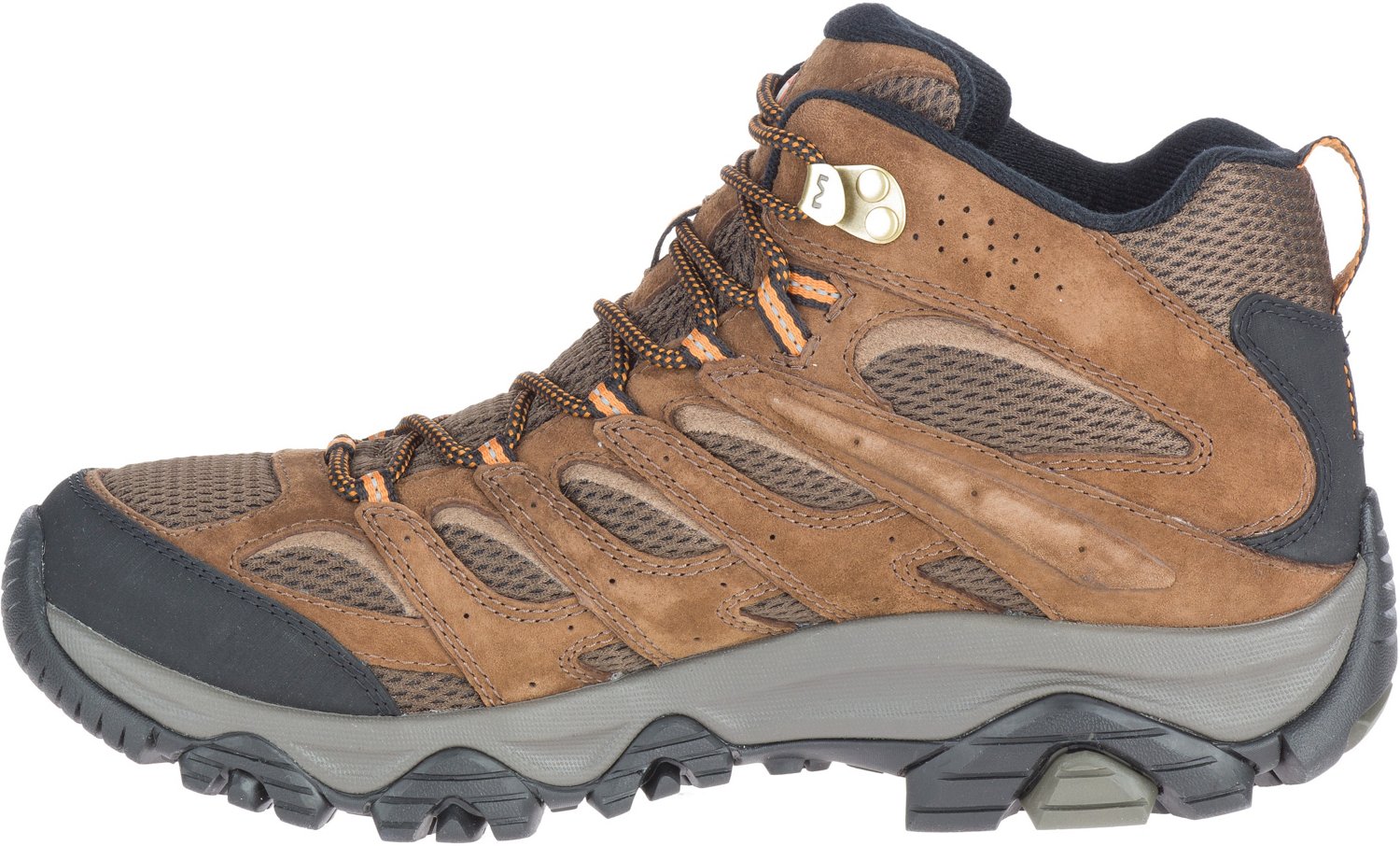 Merrell Men s Moab 3 Mid Hiking Boots Free Shipping at Academy