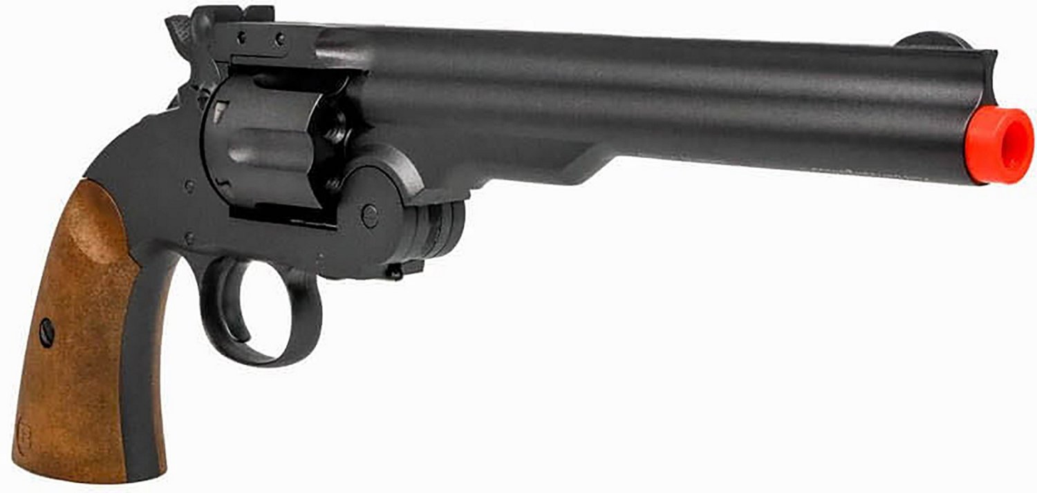 Barra Airguns Schofield Gun Metal 7 in Airsoft BB Revolver | Academy