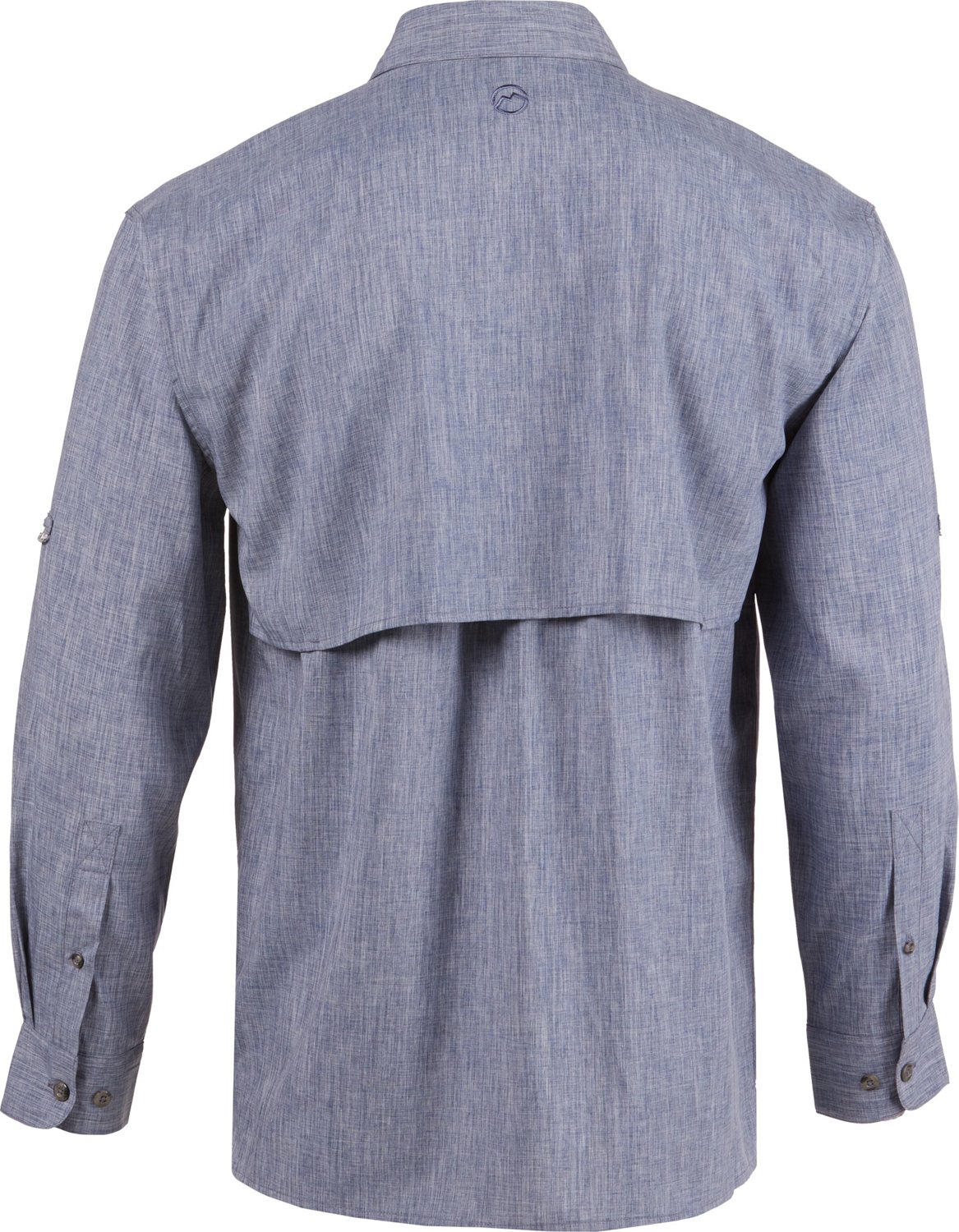 Magellan Outdoors Men's Aransas Pass Heather Long Sleeve Fishing Shirt - view number 2