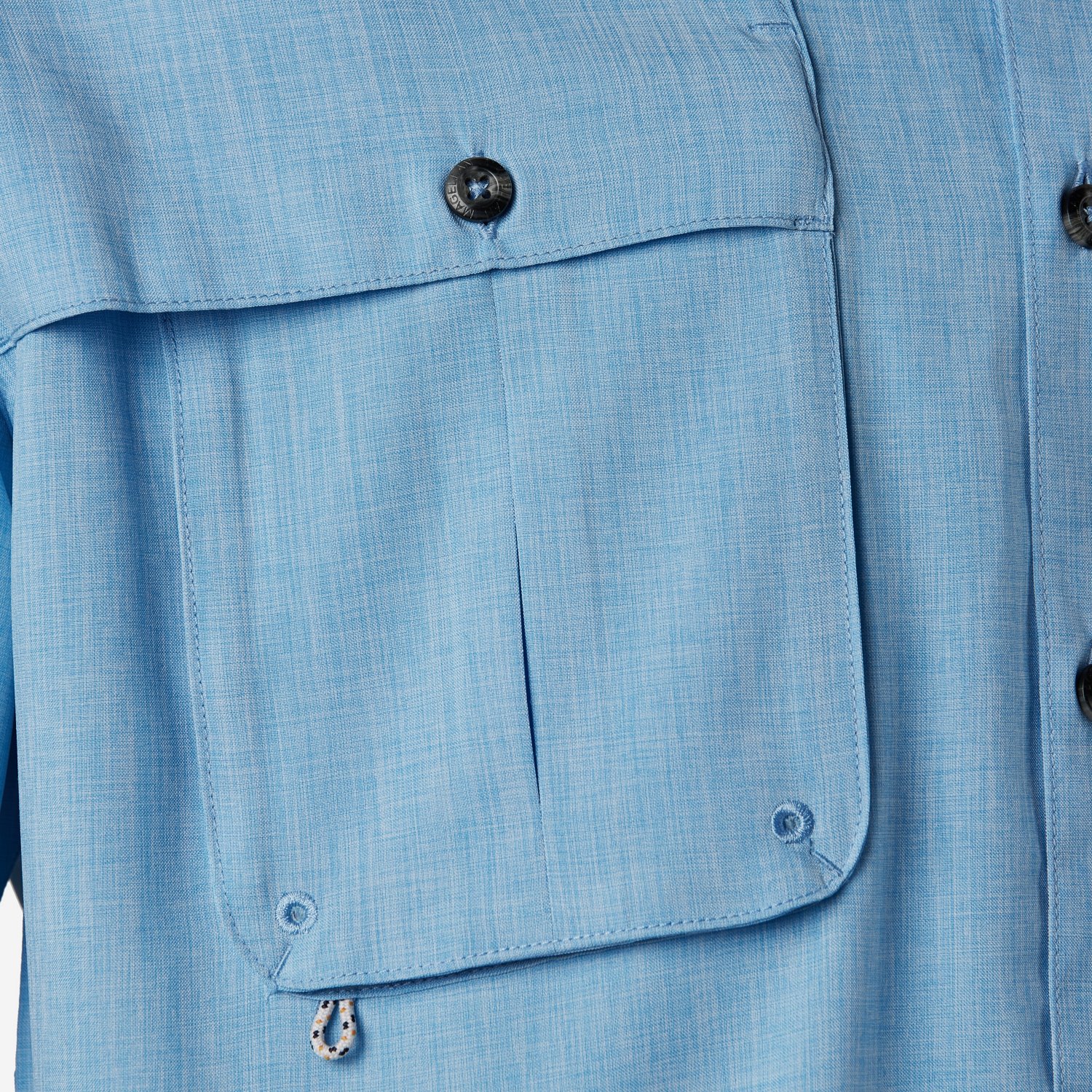 Magellan Outdoors Men's Aransas Pass Heather Short Sleeve Fishing Shirt - view number 7