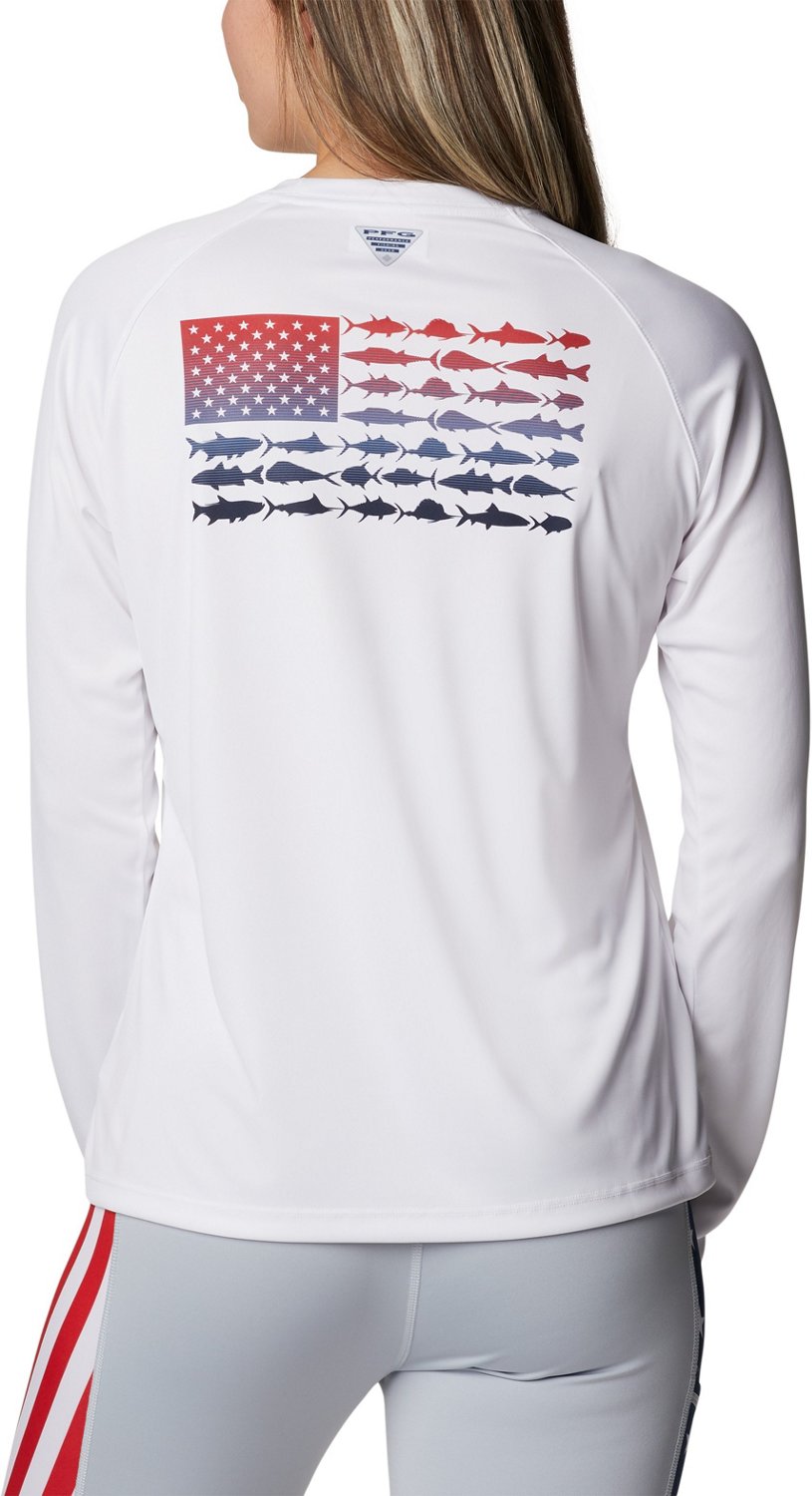 Columbia Sportswear Women's Tidal Tee PFG Fish Flag Long Sleeve T-shirt - view number 2