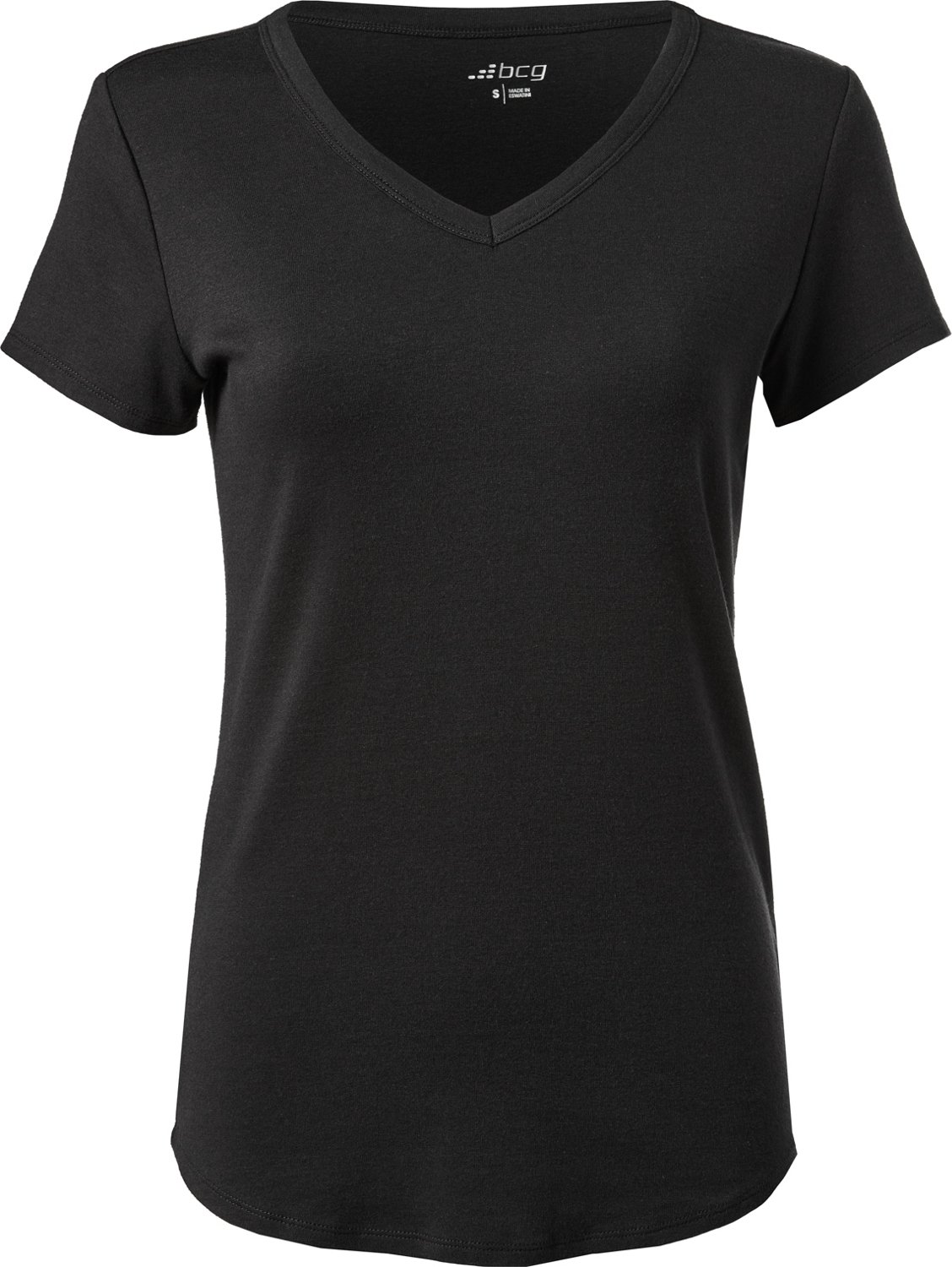 BCG Women's Solid Sign V Neck Short Sleeve T-shirt | Academy