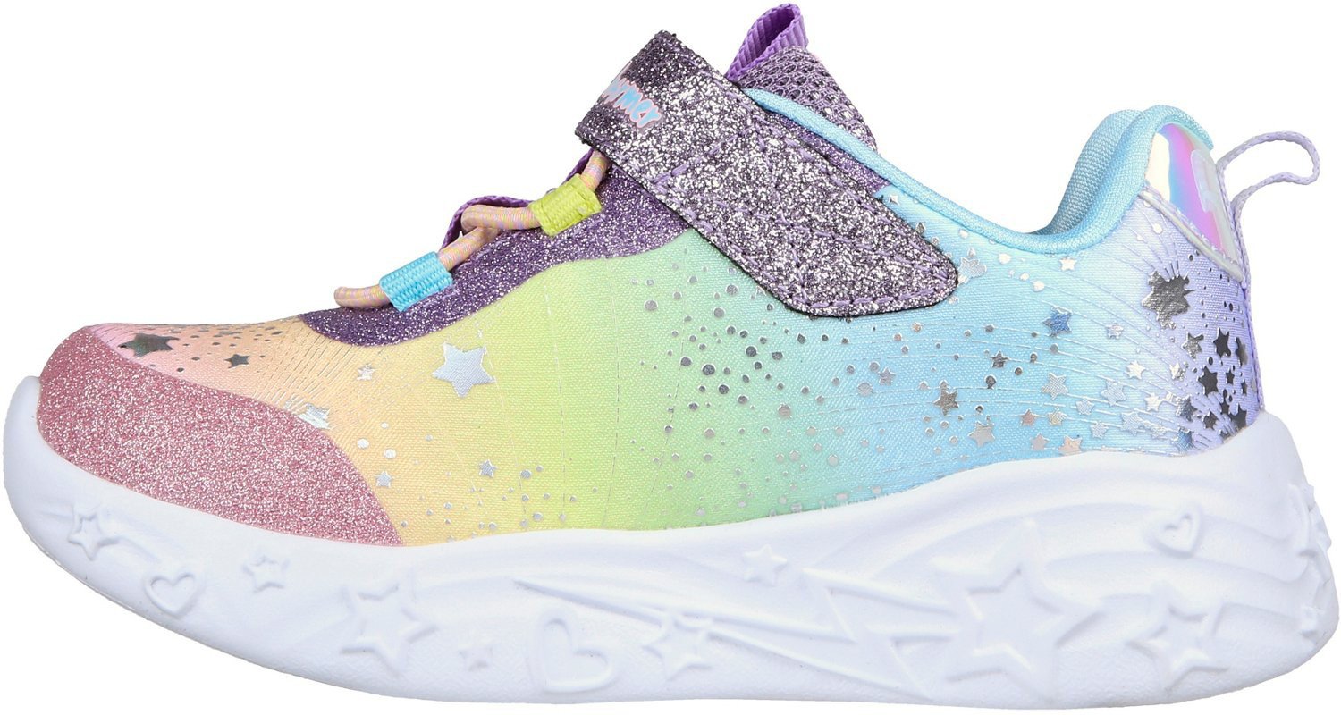 SKECHERS Toddler Girls' Unicorn Dreams Lighted Shoes Academy