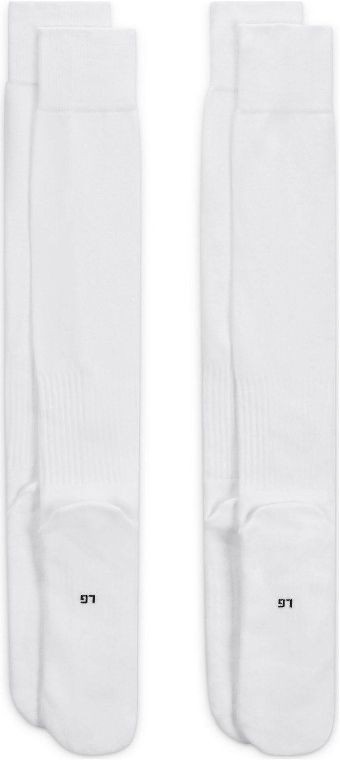 Nike Adults' Team Over The Calf Socks 2-Pack | Academy