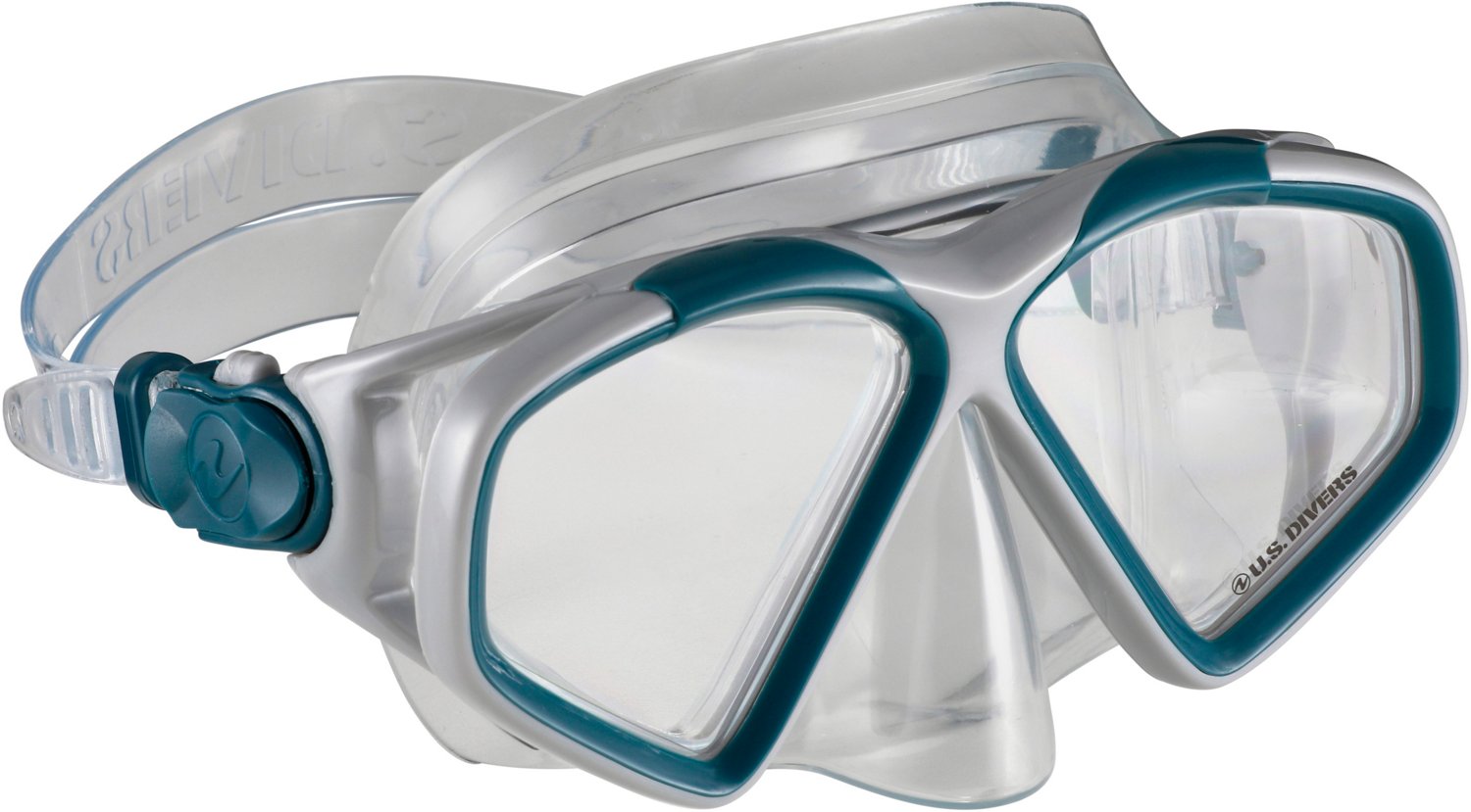 U.S. Divers Adults' Cozumel Fin, Snorkel and Mask Set Academy