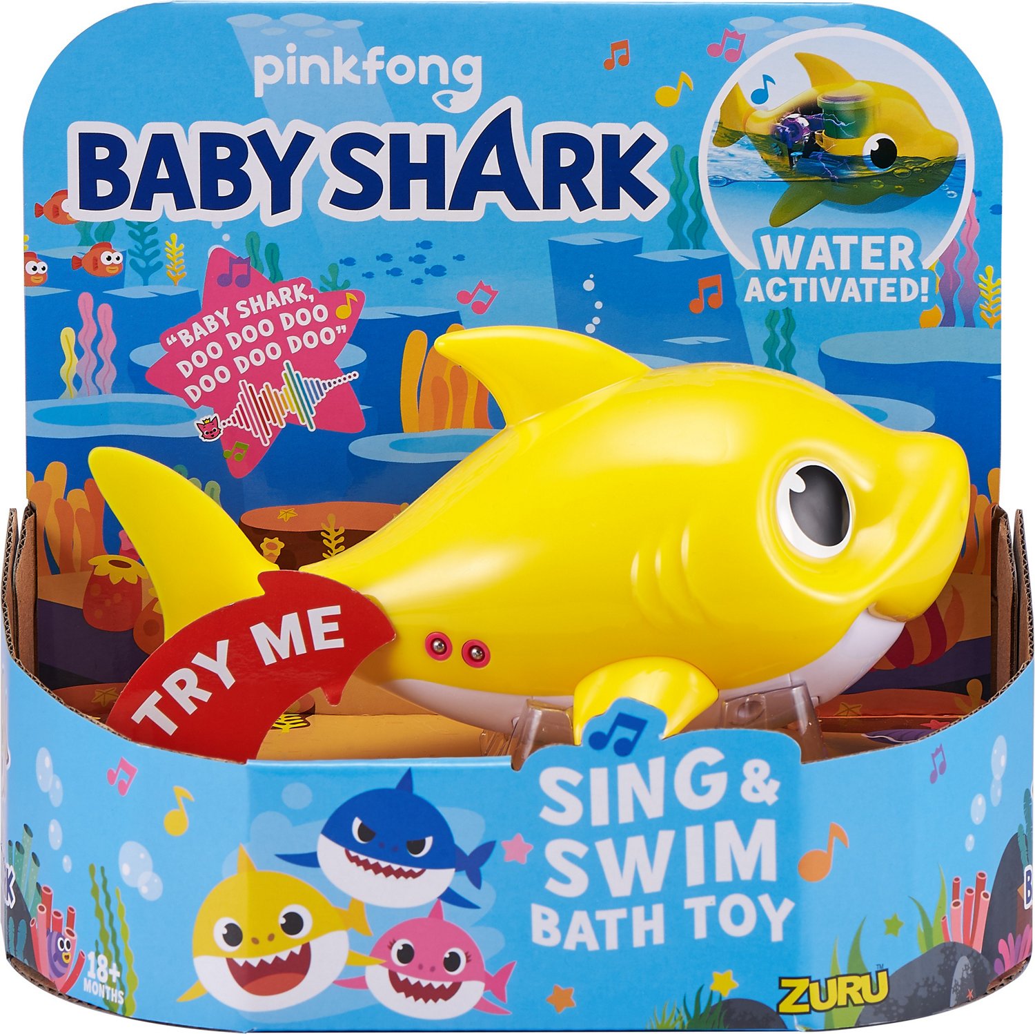 Toys Under High Voltage - Baby Shark Fishing Game #highvoltage #toy #u, baby  shark