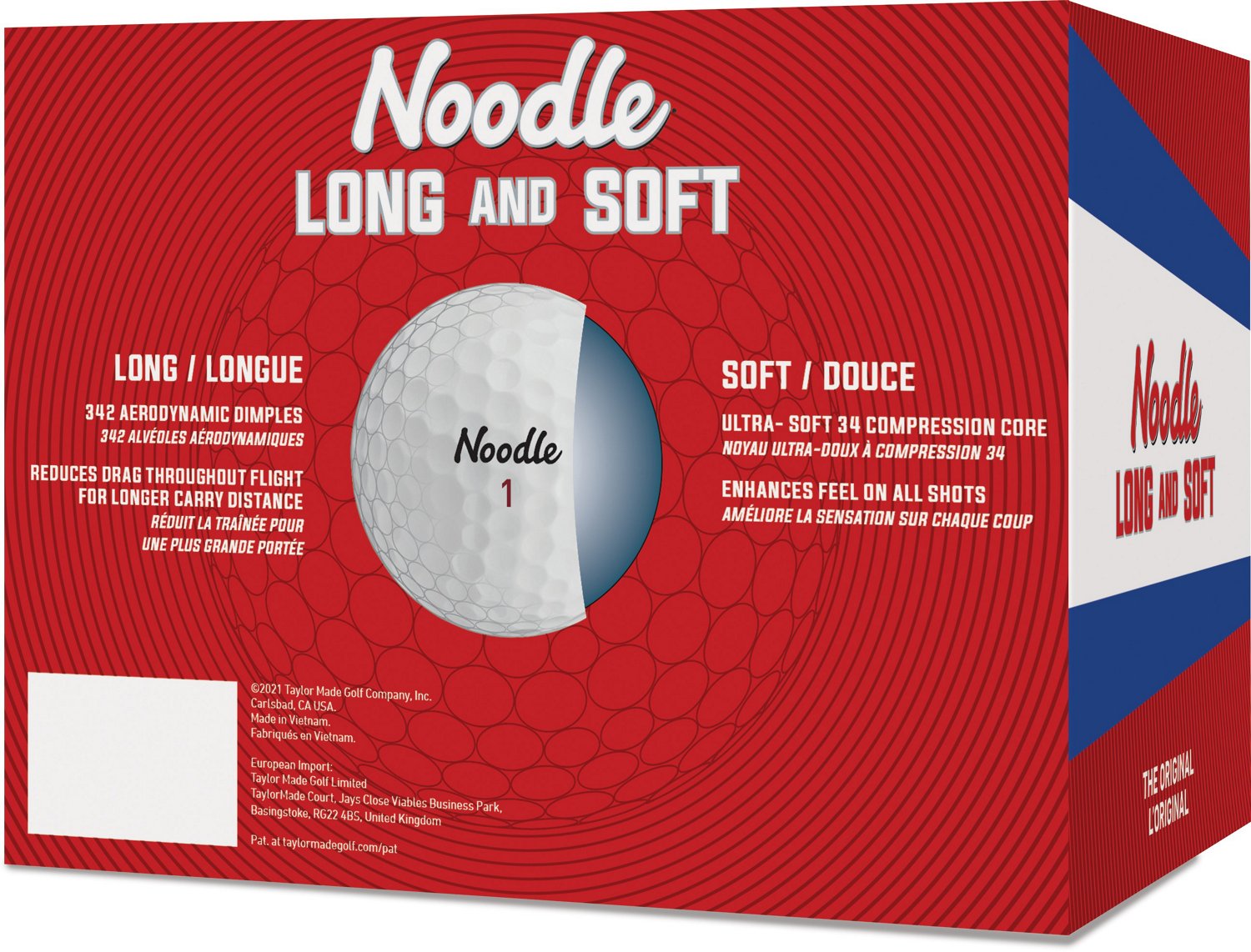 TaylorMade Golf Noodle Long and Soft Golf Balls 24-Pack                                                                          - view number 4
