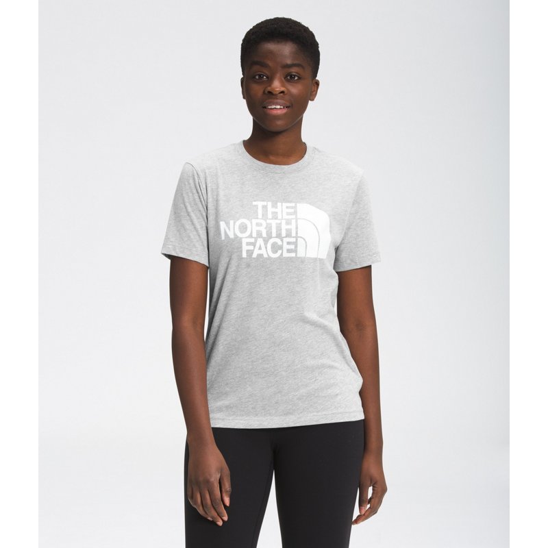 The North Face Women's Half Dome Cotton T-Shirt Gray, Medium - Women's Outdoor Short-Sleeve Tops at Academy Sports product image