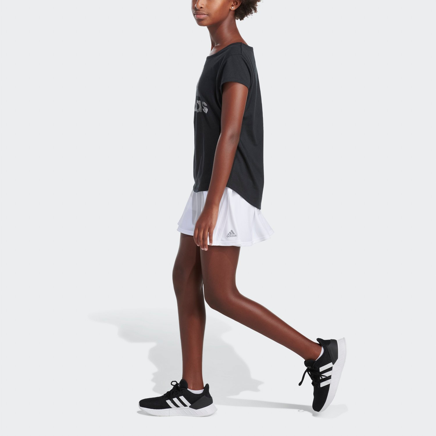 adidas Girls' 3 Stripe Skort