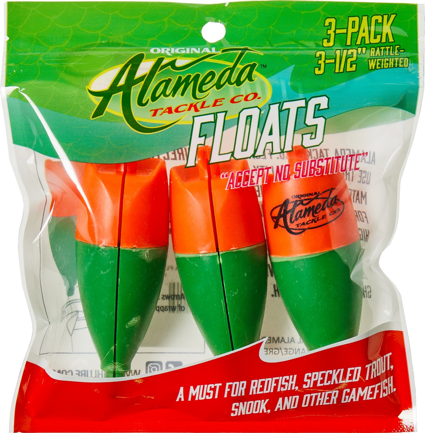 H&H Lure Original Alameda 3 1/2 in Float 3 Pack - view number 2