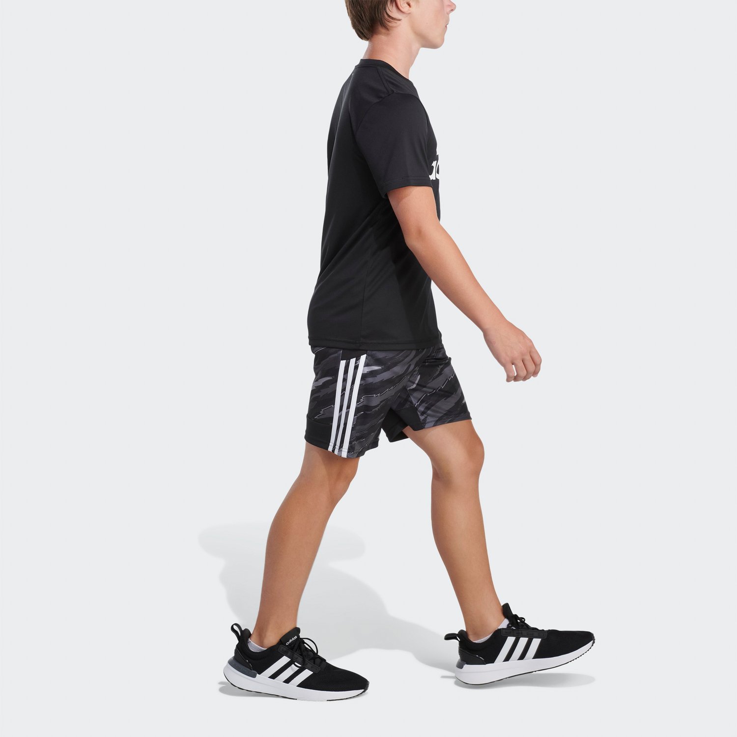 adidas Boys' Tiger Camo Print Shorts