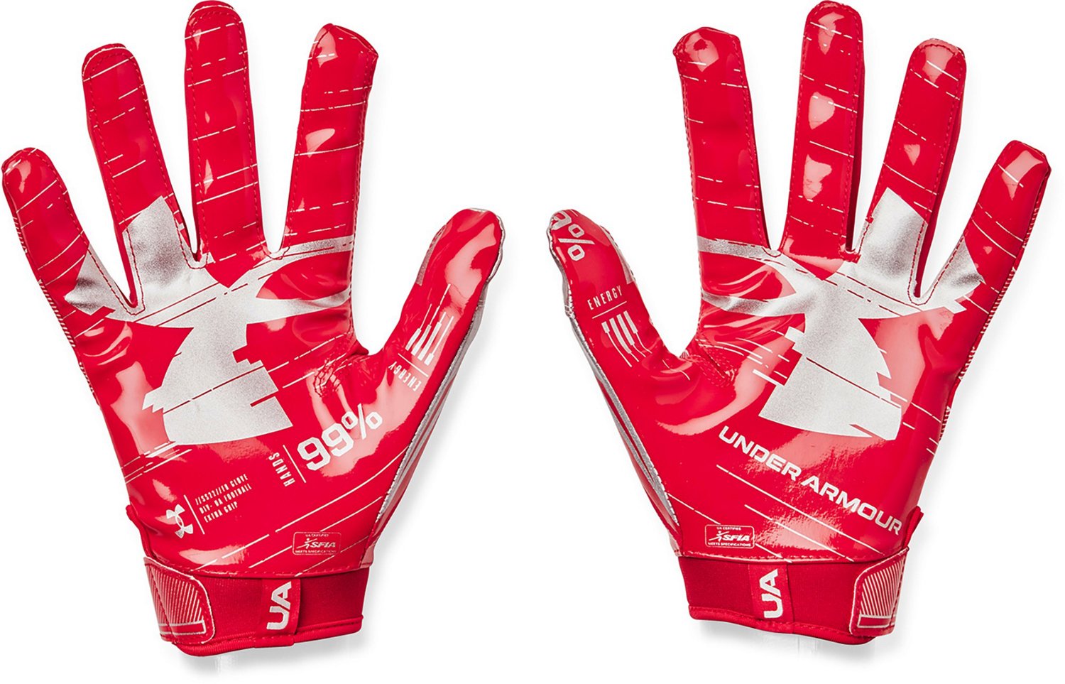 Under Armour Adults' F8 Football Gloves - view number 2