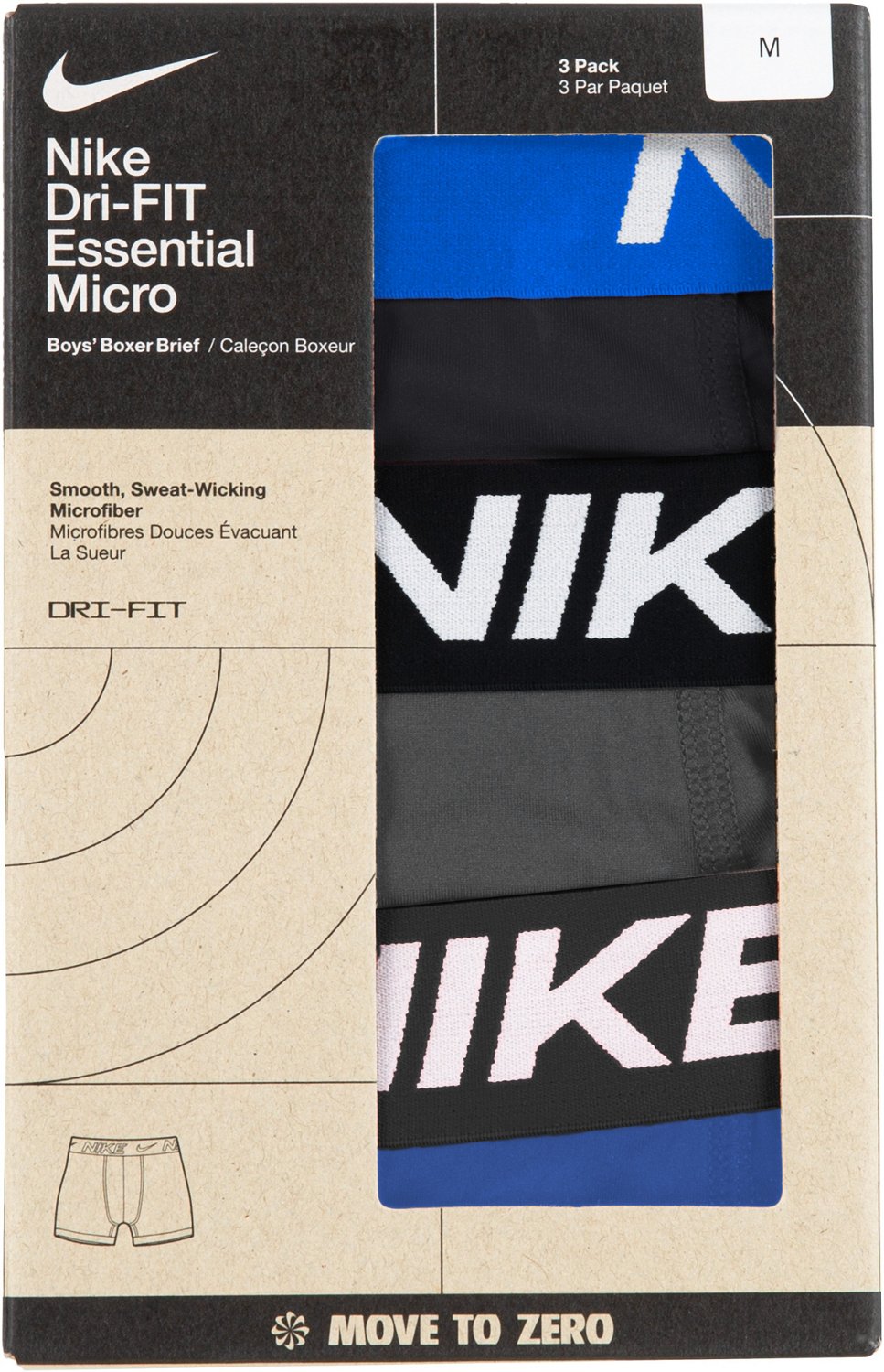 Nike Boys' Boxer Briefs 3-Pack - view number 3
