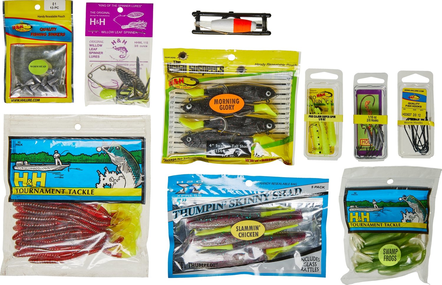 Academy Sports + Outdoors H&H Lure Freshwater Fish Kit