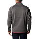 Columbia Sportswear Men’s University of Alabama Collegiate Canyon Point 1/2-Zip Fleece Sweater                                 - view number 3 image