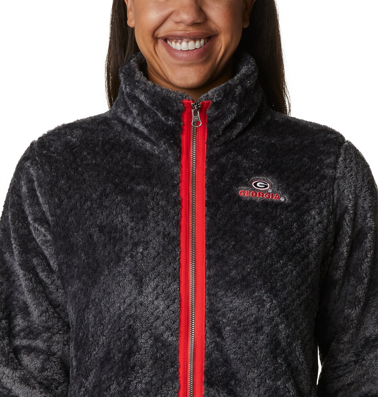 Columbia Sportswear Women's University of Georgia Fire Side II Sherpa Jacket - view number 2