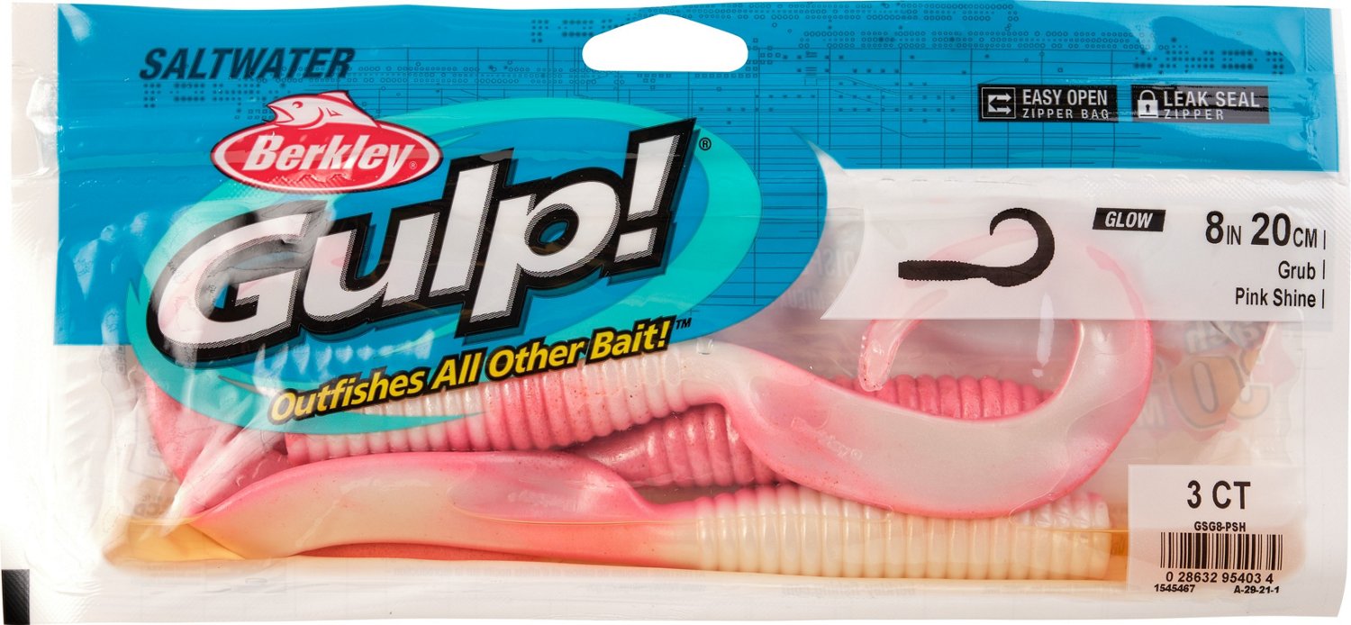 Berkley Gulp! 8 in Saltwater Grub - view number 4