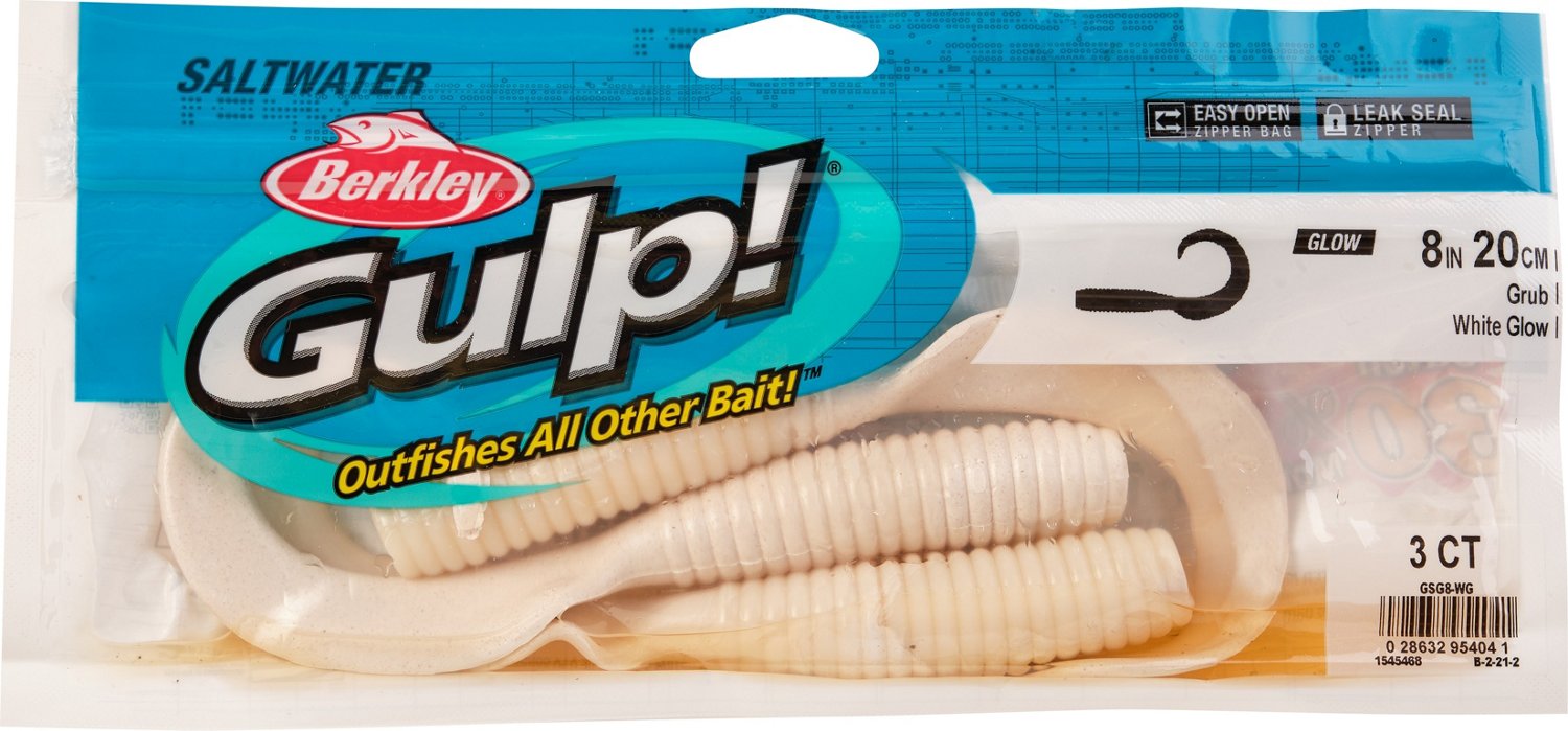 Berkley Gulp! 8 in Saltwater Grub - view number 3