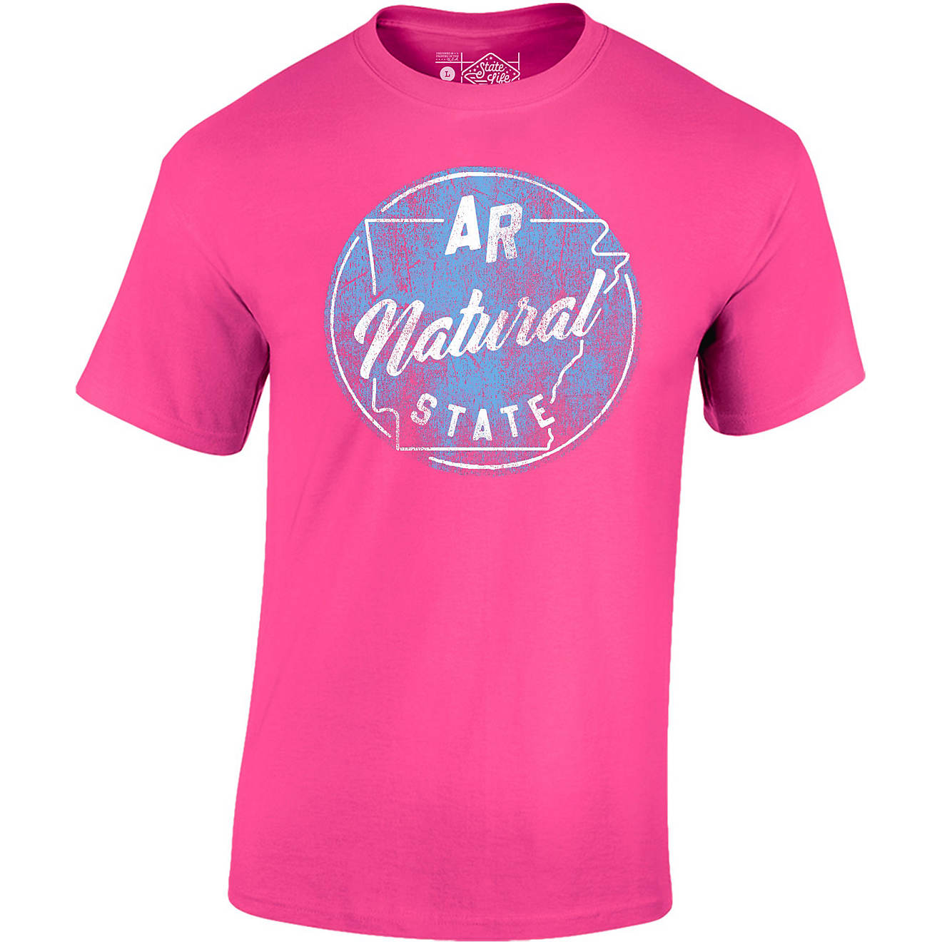 State Life Women's Arkansas Circle Brand T-shirt                                                                                 - view number 1