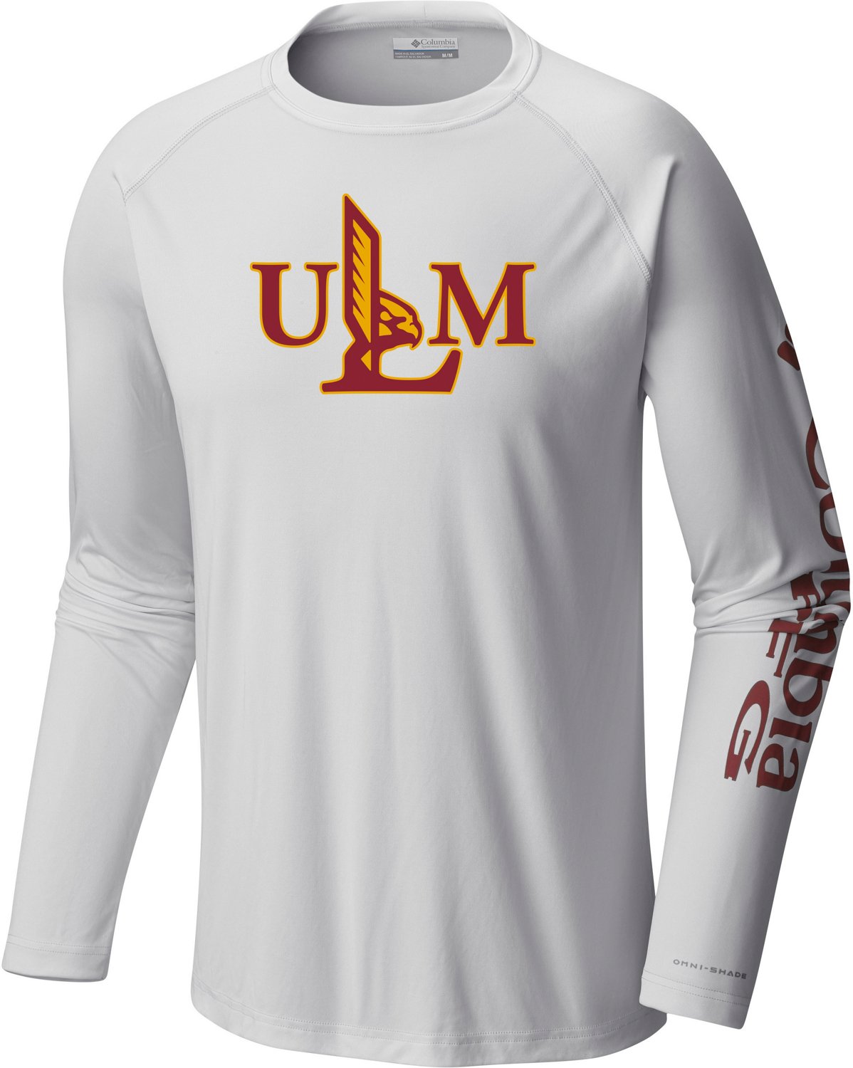 Columbia Sportswear Men's University of Louisiana at Monroe Terminal Tackle Long Sleeve Shirt