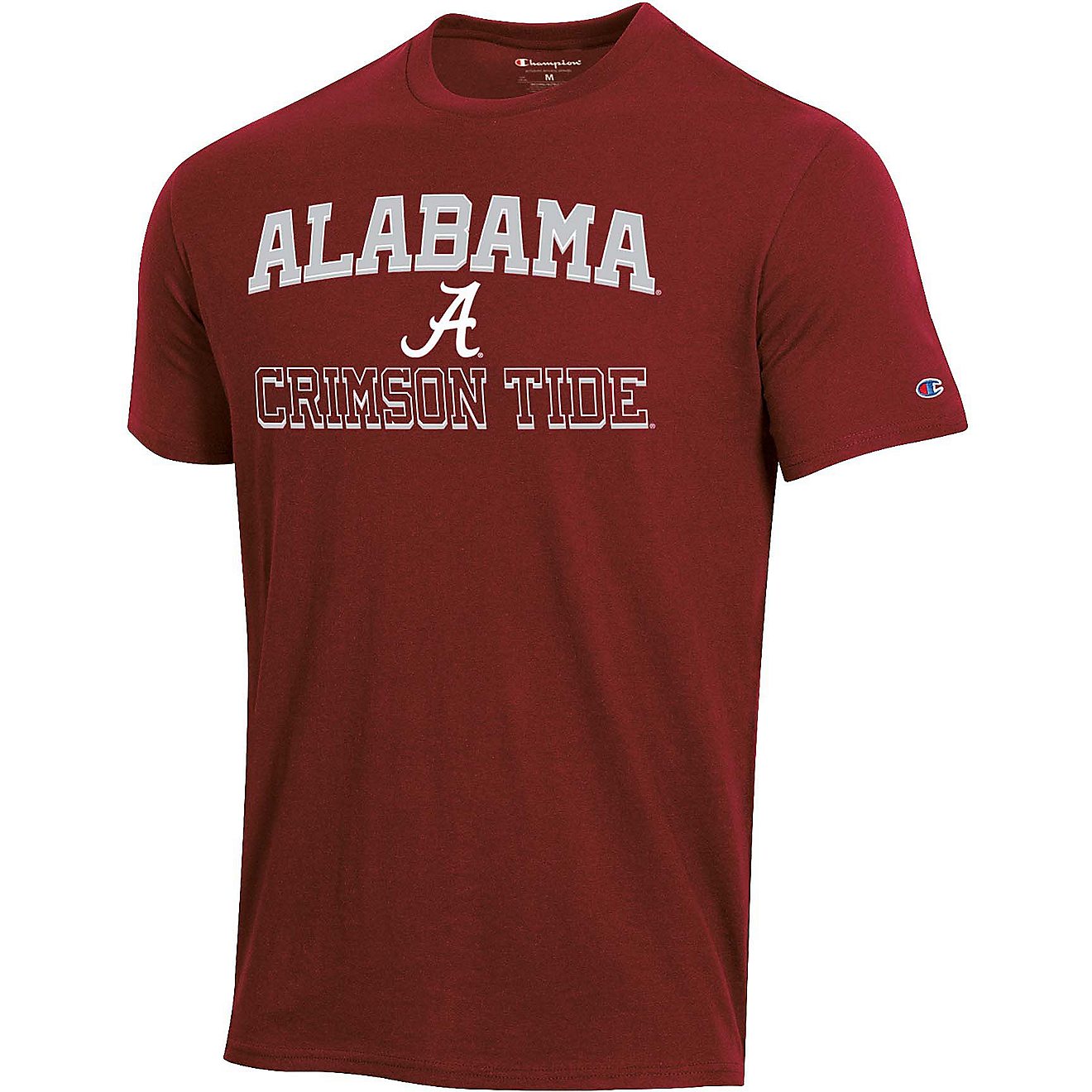Champion Men's University of Alabama Team Arch Short Sleeve T-shirt                                                              - view number 1
