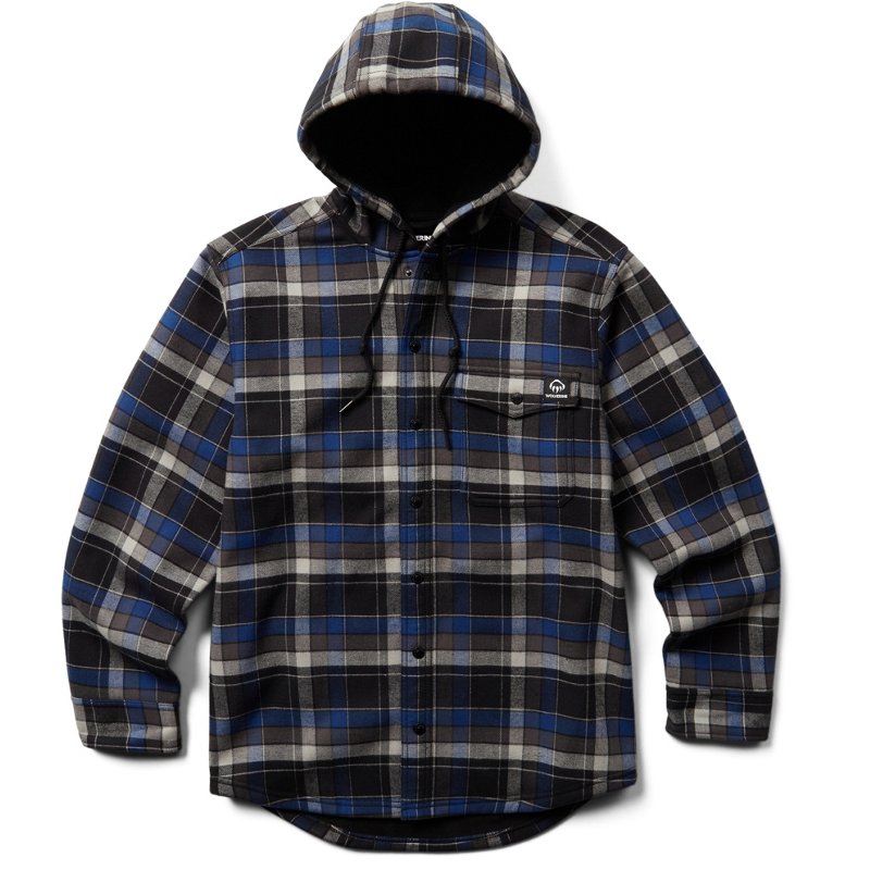 Wolverine Men's Bucksaw Shirt Jacket Blue Bright/Black, Medium - Men's Work Jackets at Academy Sports product image