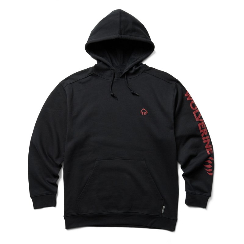 Wolverine Men's Digi Camo Hoodie Black/Bright Red, X-Large - Men's Work Jackets at Academy Sports product image