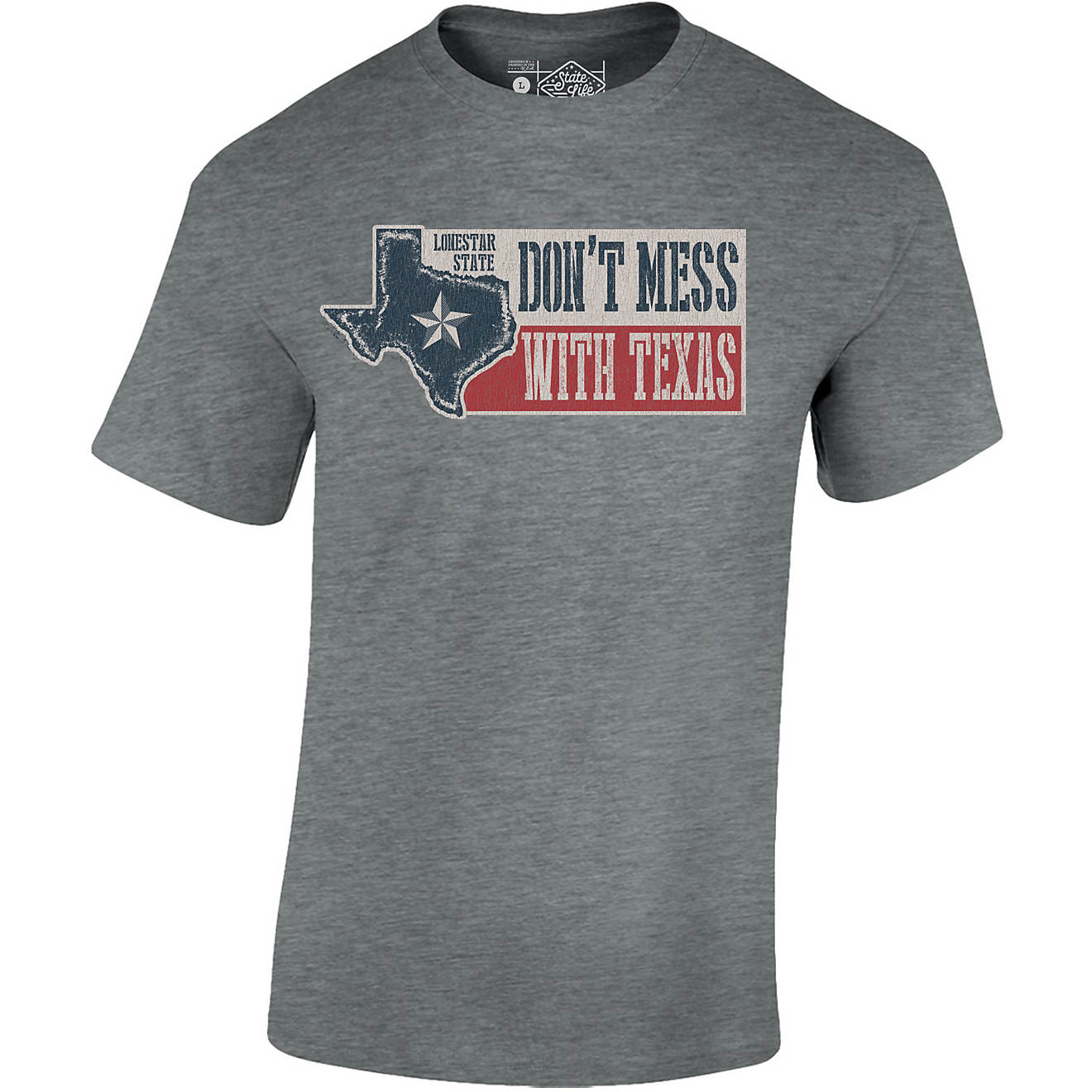 State Life Men's Don't Mess with Texas Short-Sleeve Graphic T-shirt                                                              - view number 1