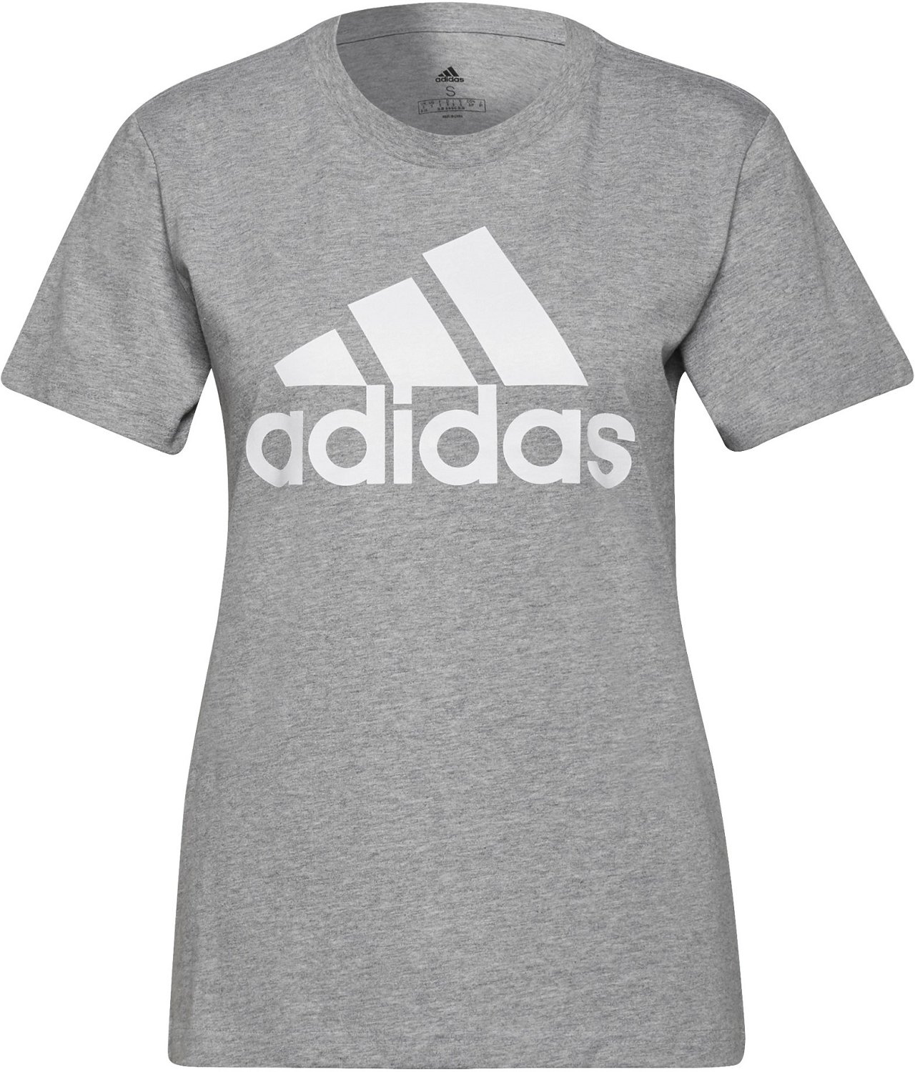 adidas Women's Loungewear Ess Logo Short Sleeve T-shirt                                                                          - view number 3