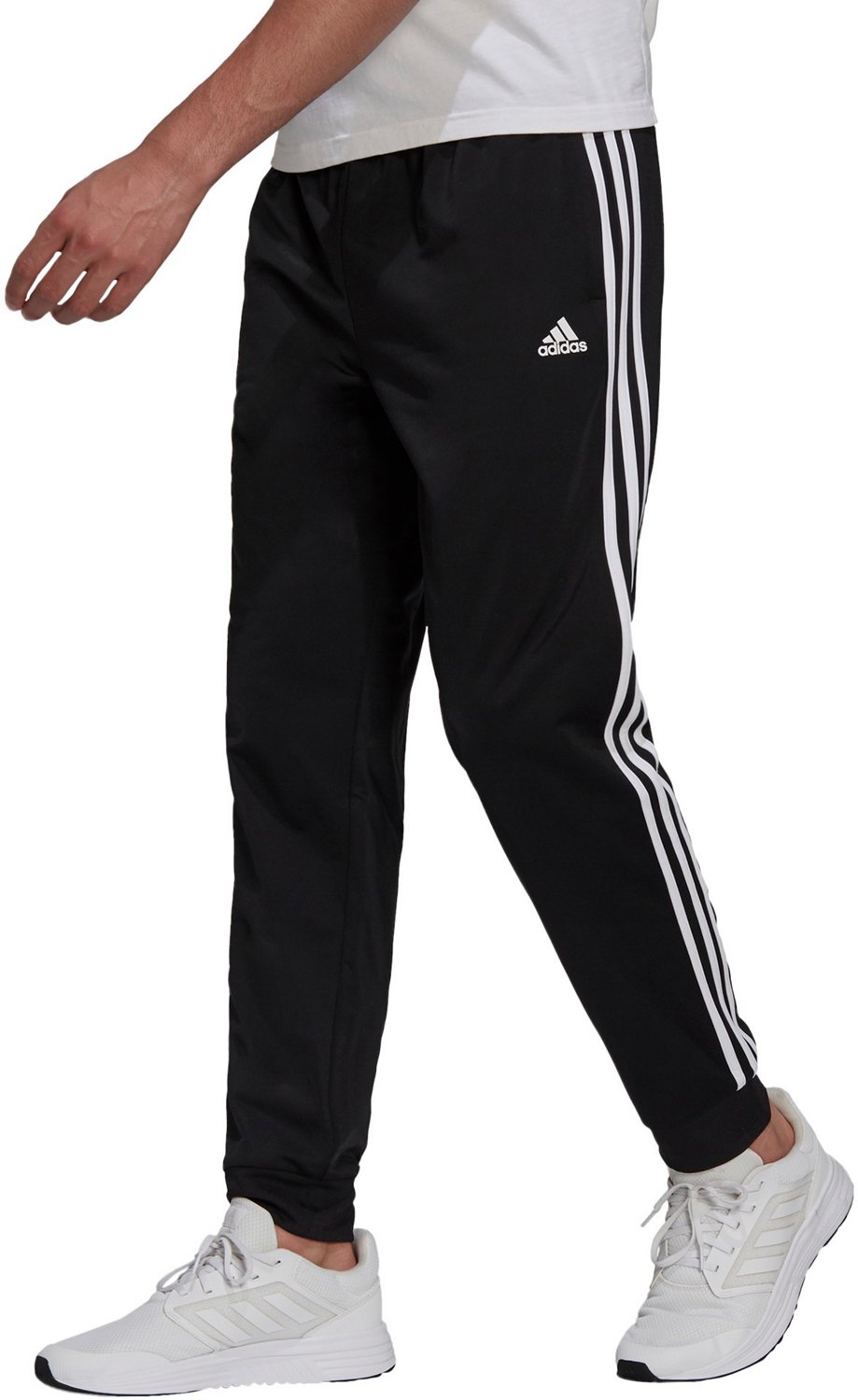 adidas Men s Warm Up Tricot Tapered Joggers Academy