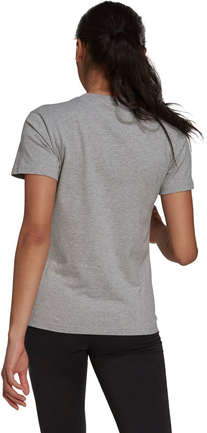 adidas Women's Loungewear Ess Logo Short Sleeve T-shirt                                                                          - view number 2