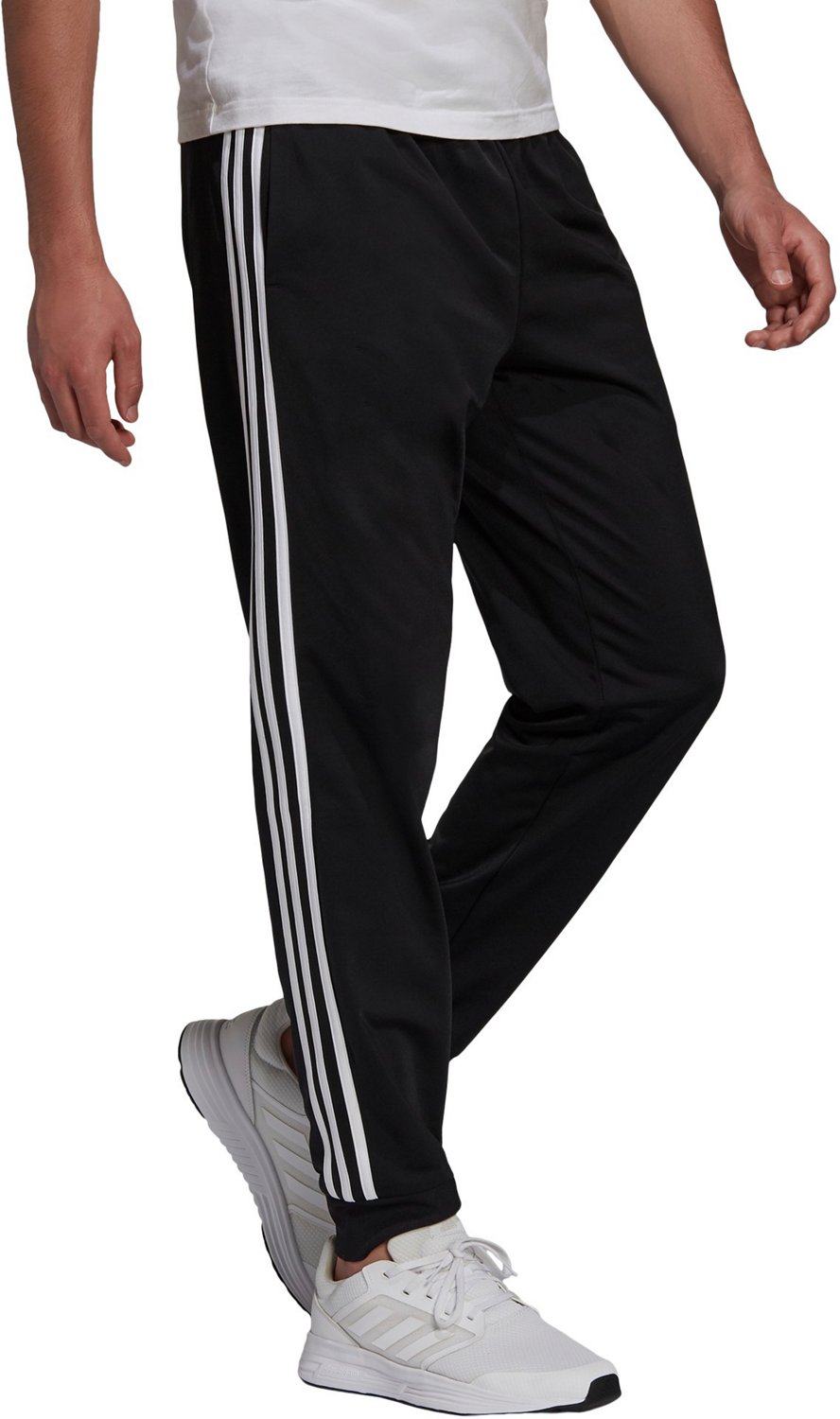 adidas Men s Warm Up Tricot Tapered Joggers Academy