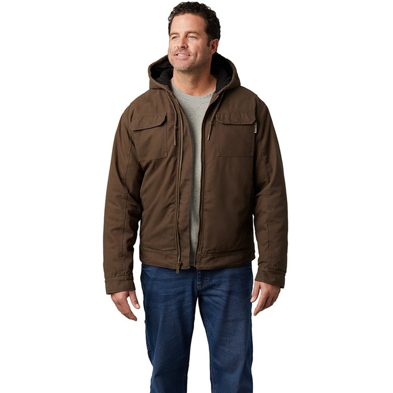 Wolverine Men's Lockhart Midweight Jacket Black/Bright Green, Large - Men's Work Jackets at Academy Sports product image