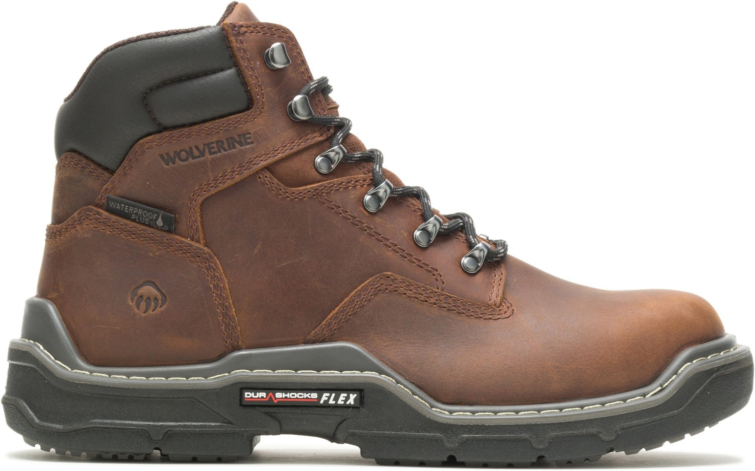 Wolverine Men's Raider Durashock Waterproof Lace Up Work Boots | Academy