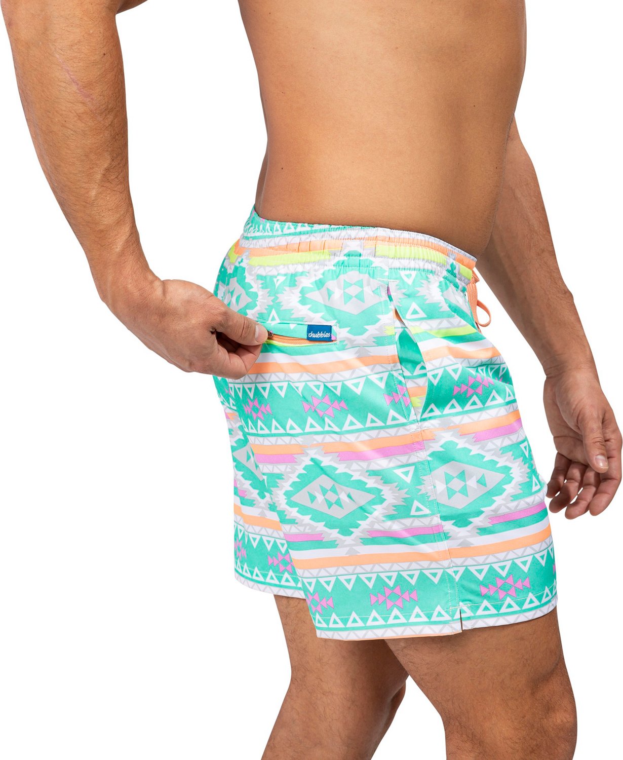 Chubbies Men's En Fuegos Stretch Swim Trunks 5.5 in Academy