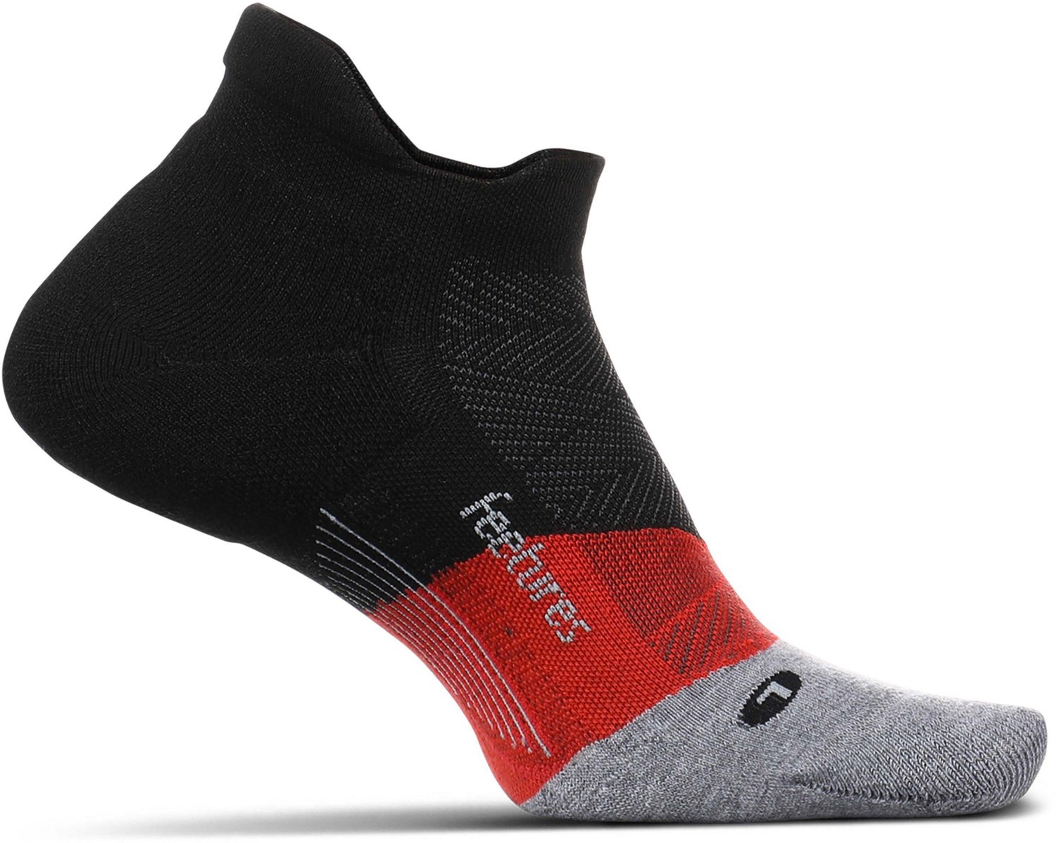 Feetures Elite Max Cushion No Show Tab Running Socks