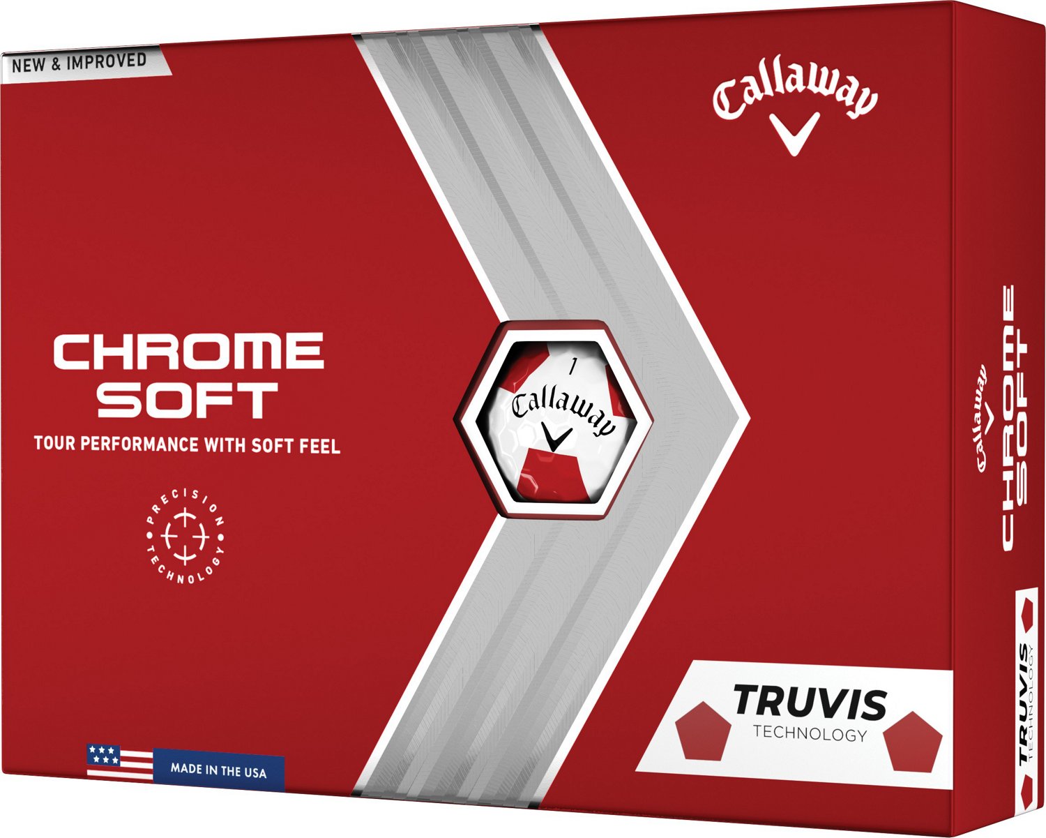Callaway Chrome Soft Truvis 2022 Golf Balls 12-Pack