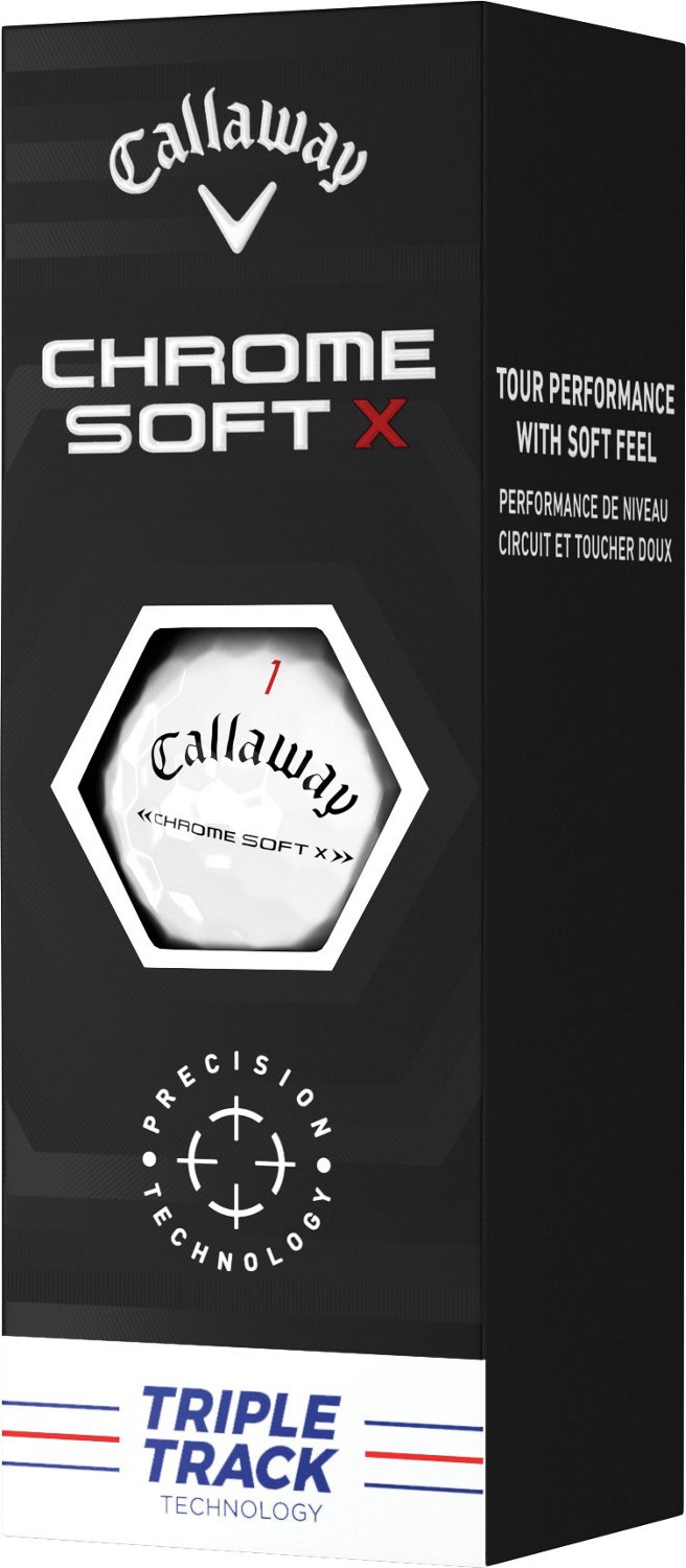Callaway Chrome Soft X TripleTrack 2022 Golf Balls 12-Pack                                                                       - view number 6
