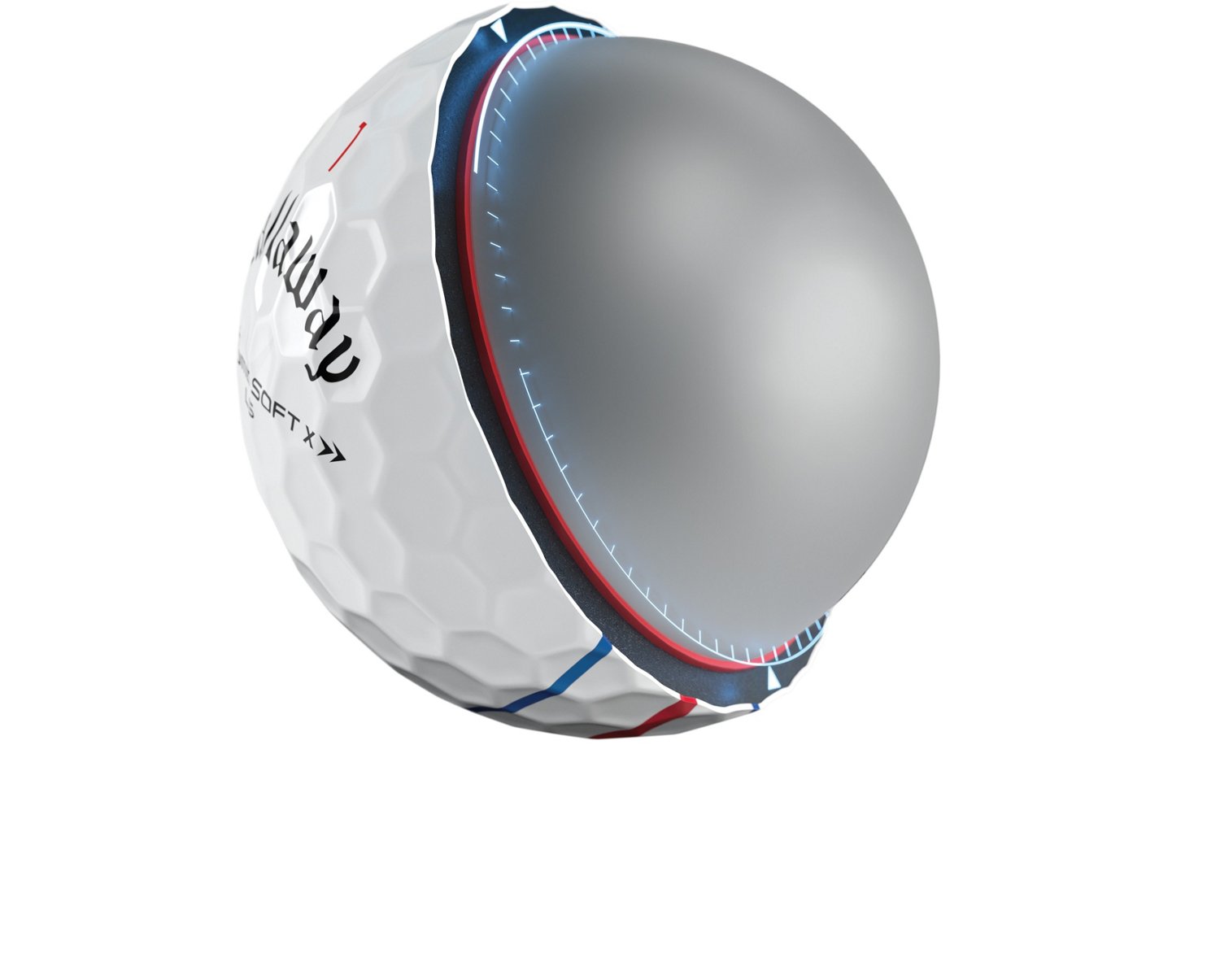 Callaway Chrome Soft X LS TripleTrack 2022 Golf Balls 12-Pack - view number 5