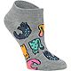 BCG Colorful Cats No Show Socks 6 Pack                                                                                           - view number 2