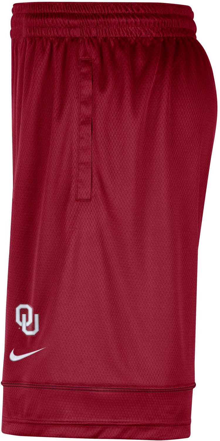 Nike Men's University of Oklahoma Dri-FIT Fast Break Shorts 10 in - view number 2