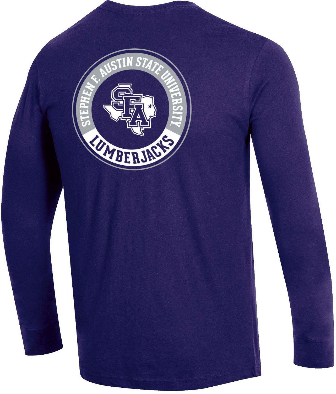 Champion Men's Stephen F. Austin State University Mascot Sleeve Hit ...