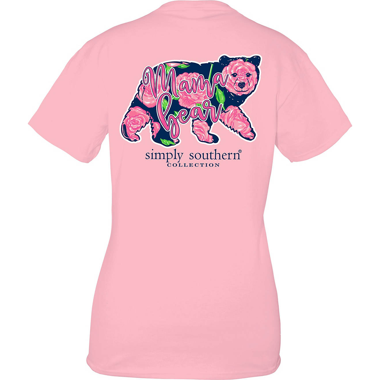 Simply Southern Women's Mama Rose Graphic T-shirt                                                                                - view number 1