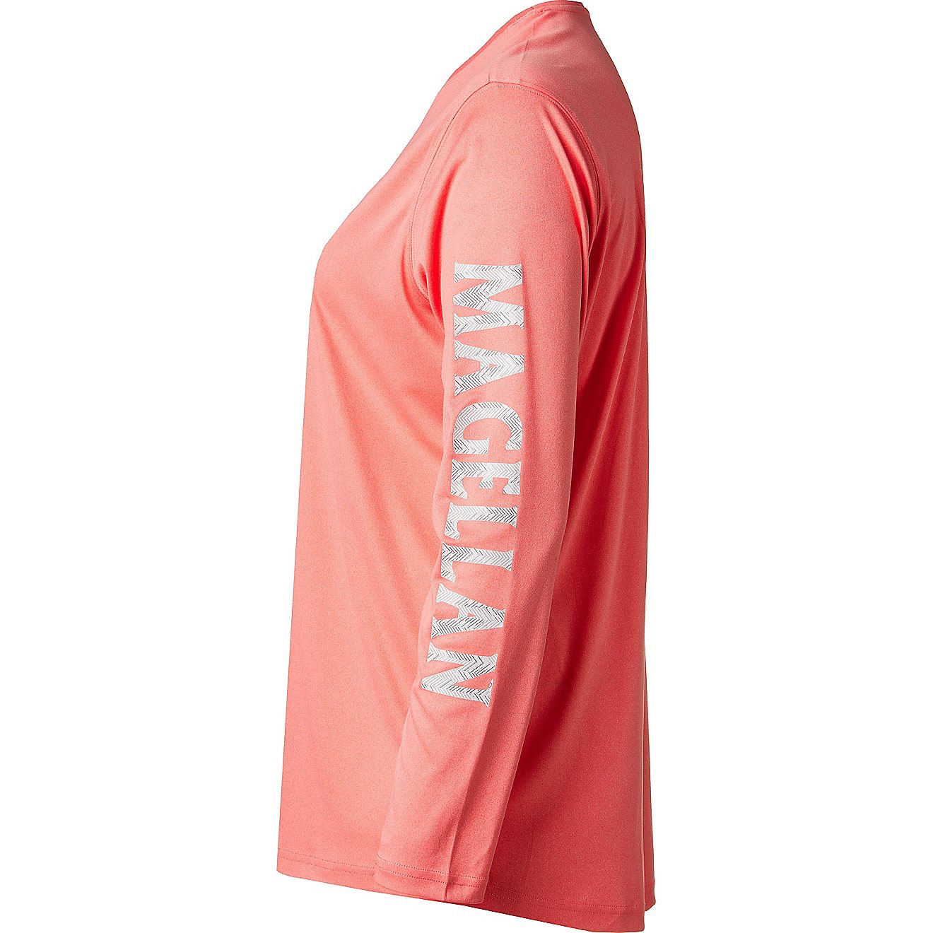 Magellan Outdoors Women's Caddo Lake Logo Long Sleeve Plus Size Fishing T-shirt                                                  - view number 3