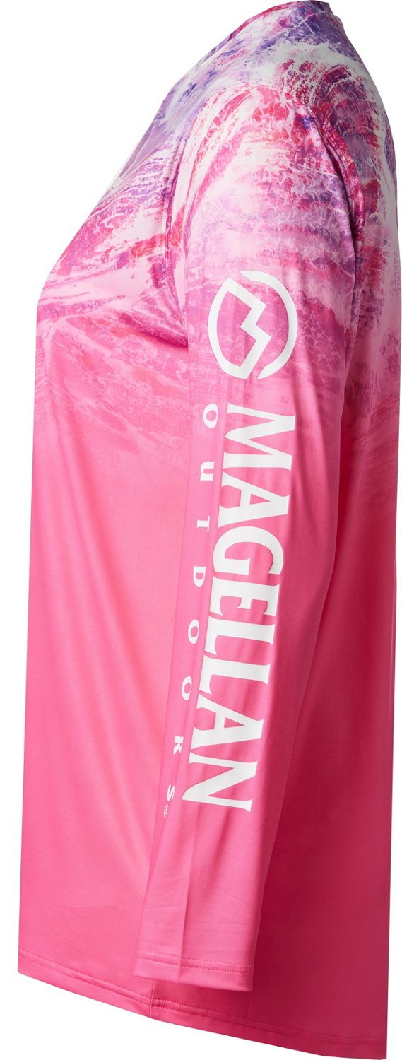 Magellan Outdoors Women's Realtree Aspect Ombre Plus Size Long Sleeve Top - view number 3