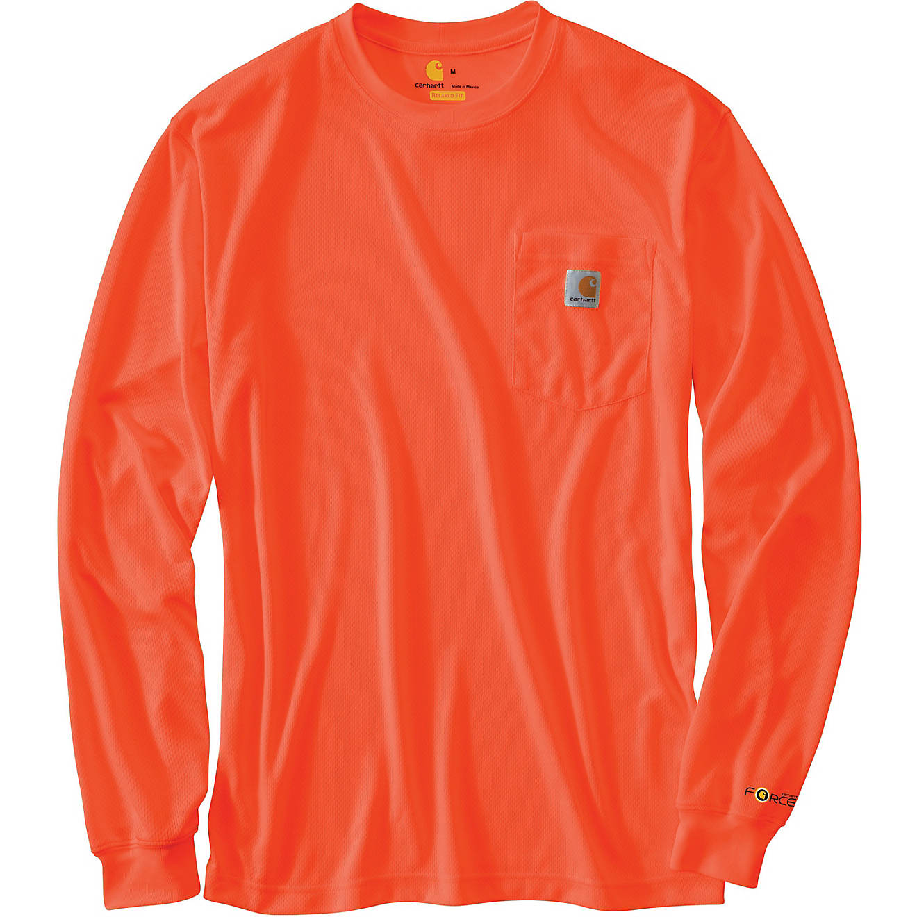Carhartt Men's Force® Color Enhanced Long Sleeve T-shirt                                                                        - view number 1