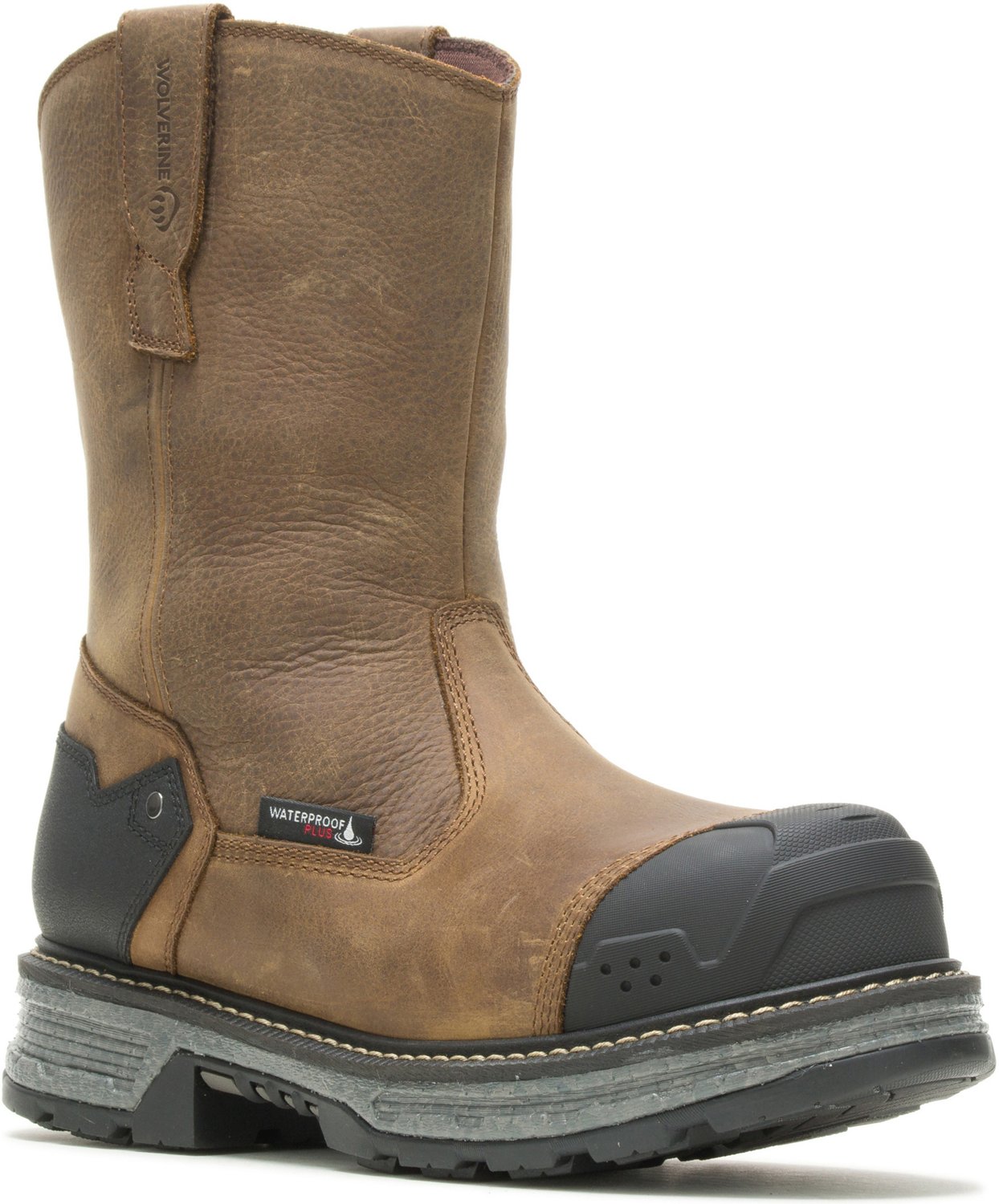Wolverine Men's Hellcat HD Wellington Work Boots                                                                                 - view number 3