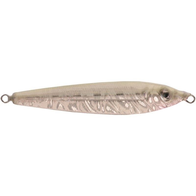 Photos - Lure / Spinner P-Line Laser Minnow Bait White/Light Gray, 1 Oz - Salt Wtr Trollng Bait at Academy Sports PCPLM103