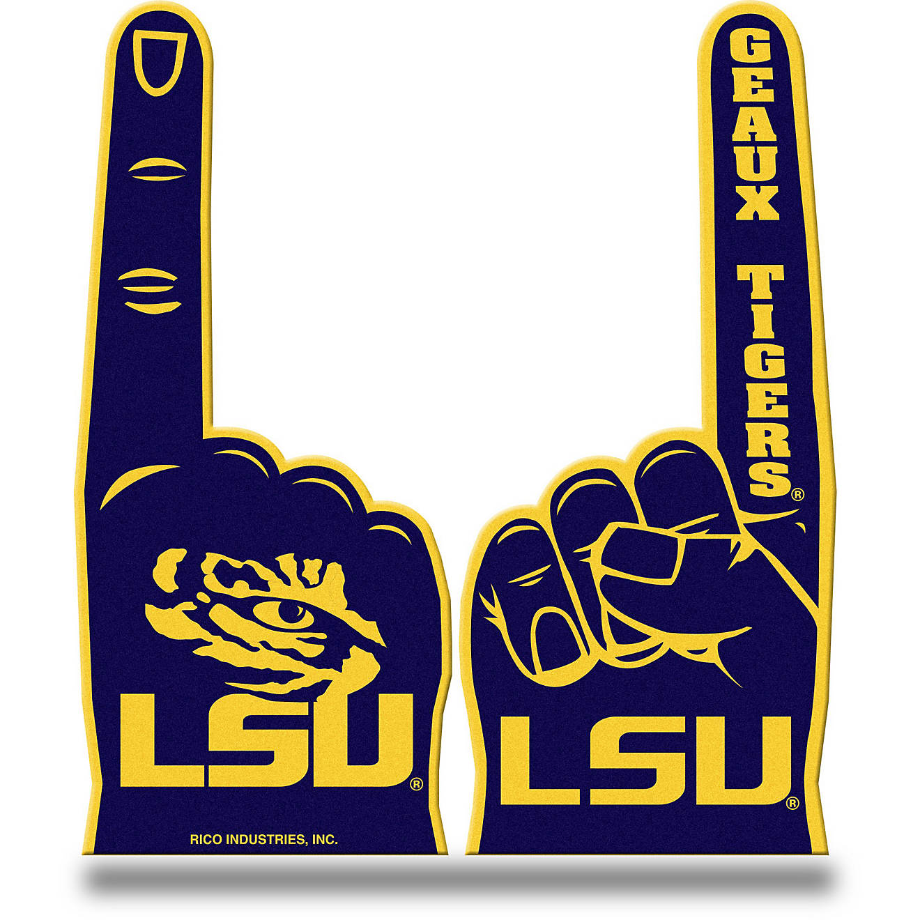 Rico Louisiana State University Foam Finger                                                                                      - view number 1